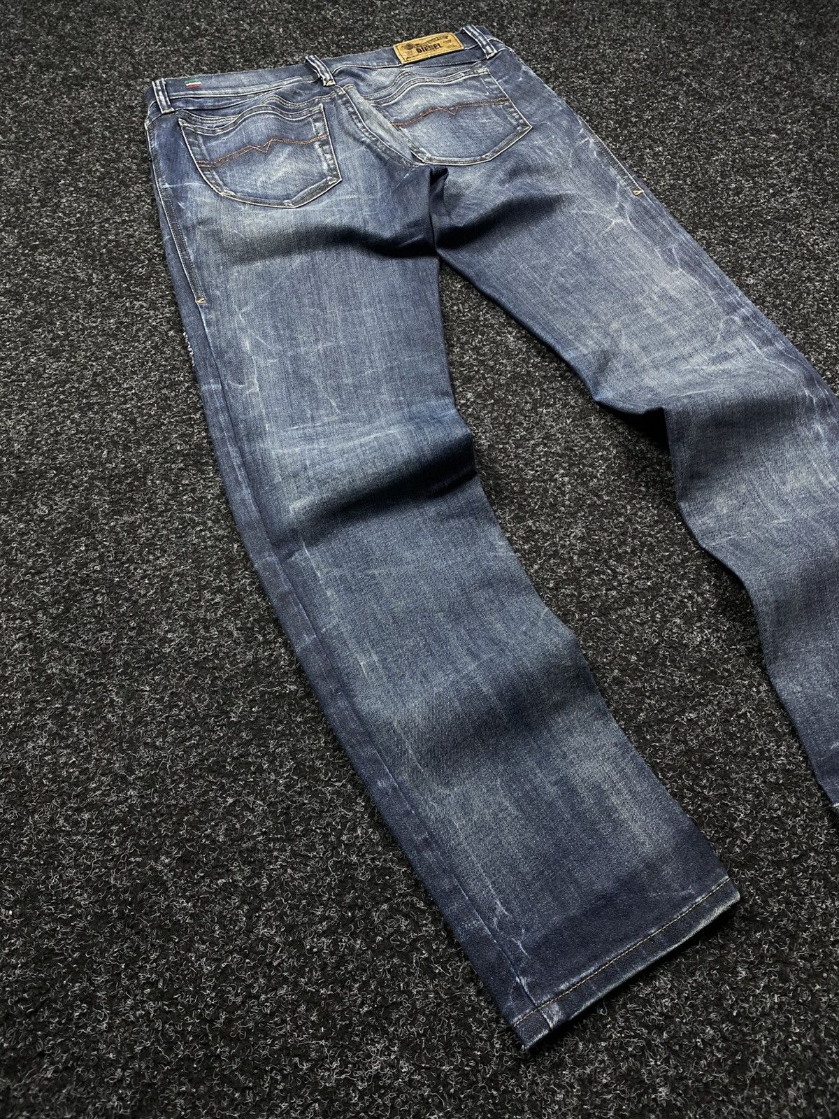 Diesel × If Six Was Nine × Vintage Vintage Y2K Diesel Industry Jeans baggy denim pants Size 30" / US 8 / IT 44 - 11 Thumbnail