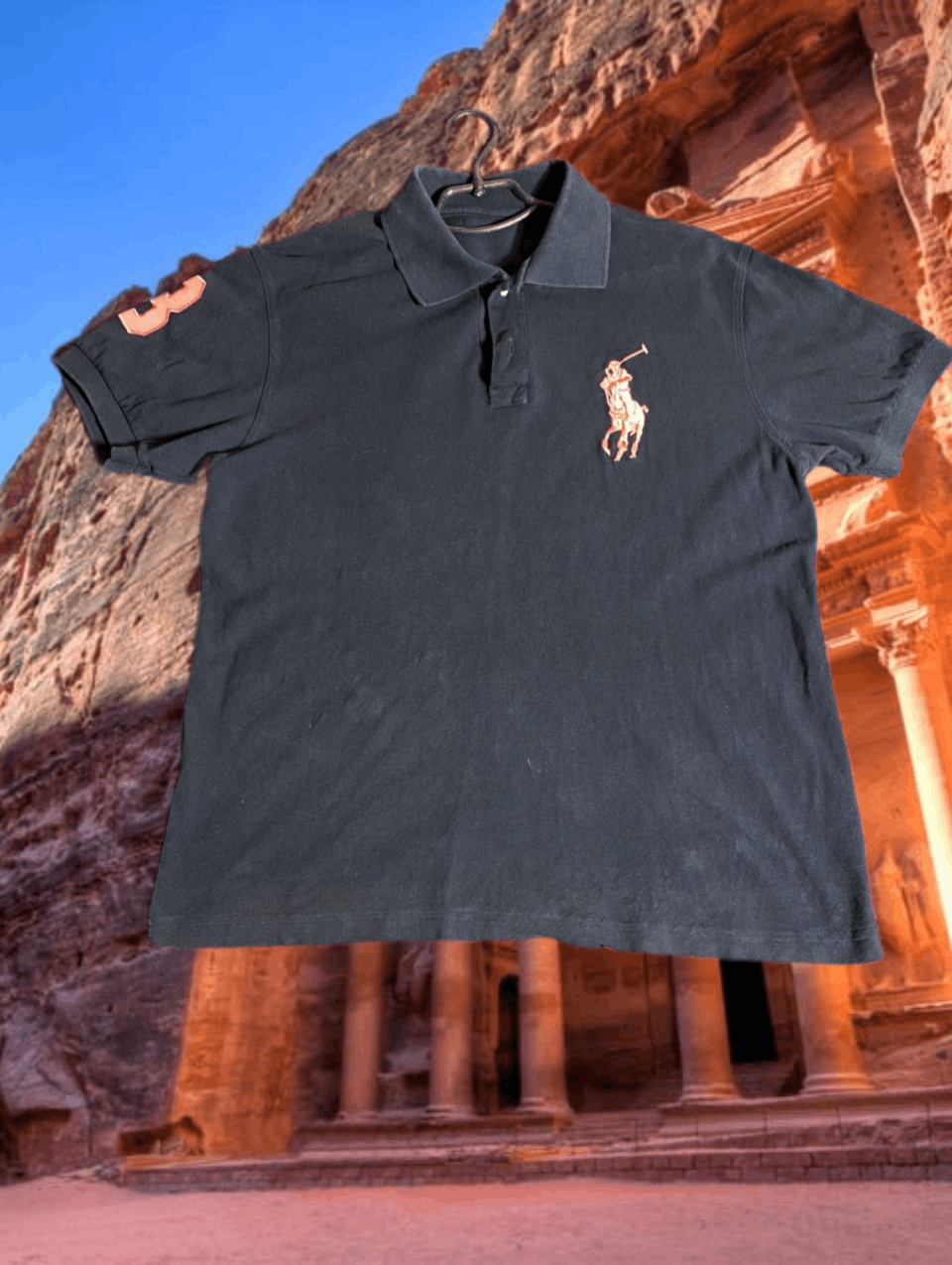 Polo Ralph Lauren × Vintage vintage t-shirt Polo Ralph Lauren y2k Size S / US 4 / IT 40 - 1 Thumbnail