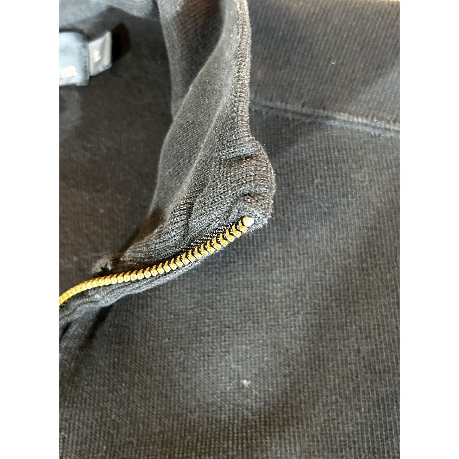 Polo Ralph Lauren Polo Ralph Lauren Sweatshirt Mens Large Black Full Zip Knit Track Jacket Vintage Size US L / EU 52-54 / 3 - 3 Thumbnail