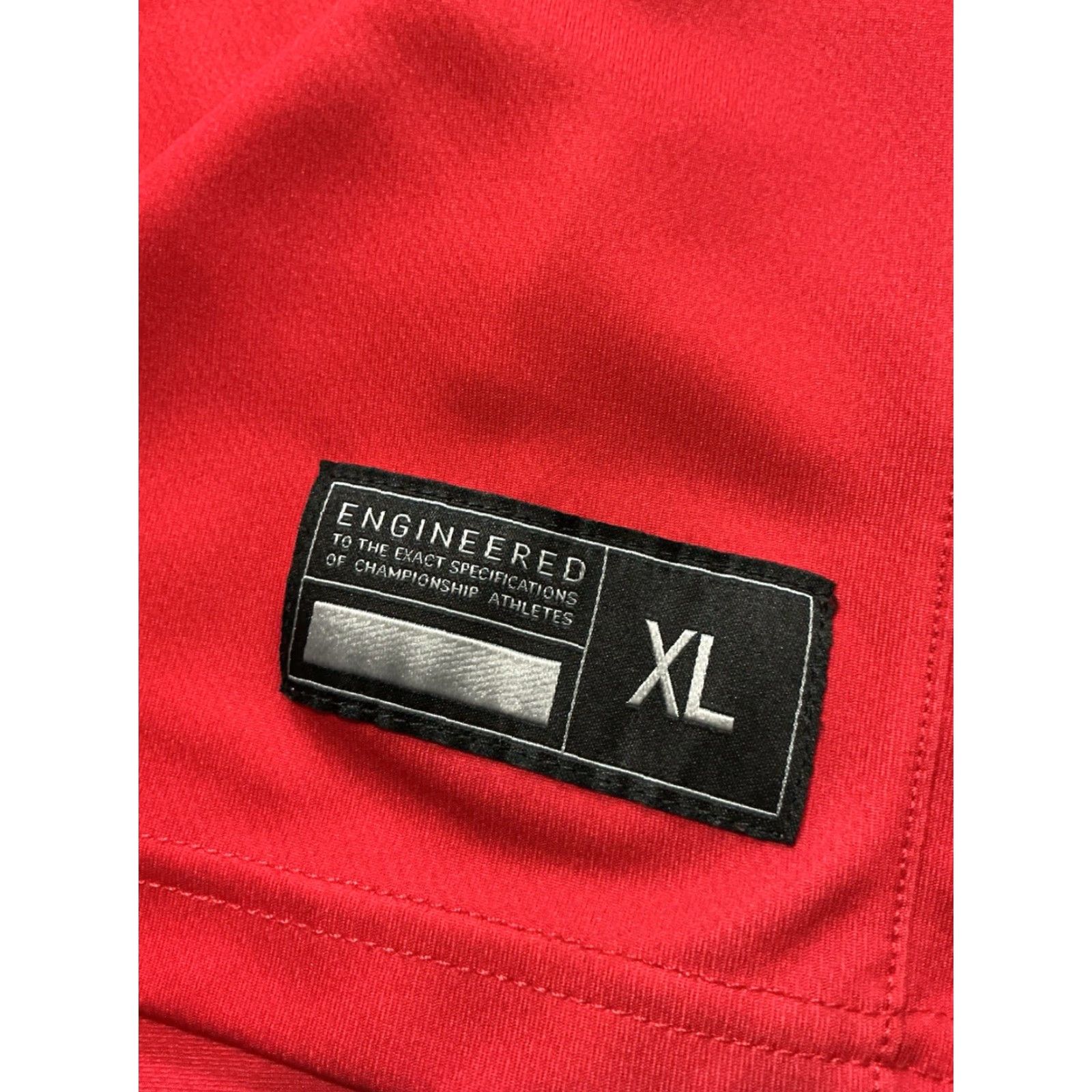 Nike VINTAGE Nike Engineered Paraclete High School Spirits Lancaster Basketball Jersey XL Mens Red Spirit 24 90s Size US XL / EU 56 / 4 - 6 Thumbnail