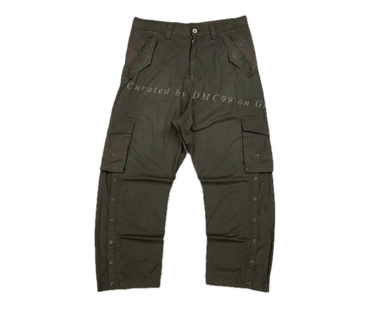 Vintage Vintage Final Home 2000s Side Snap Cargo Pants Size US 32 / EU 48 - 1 Thumbnail