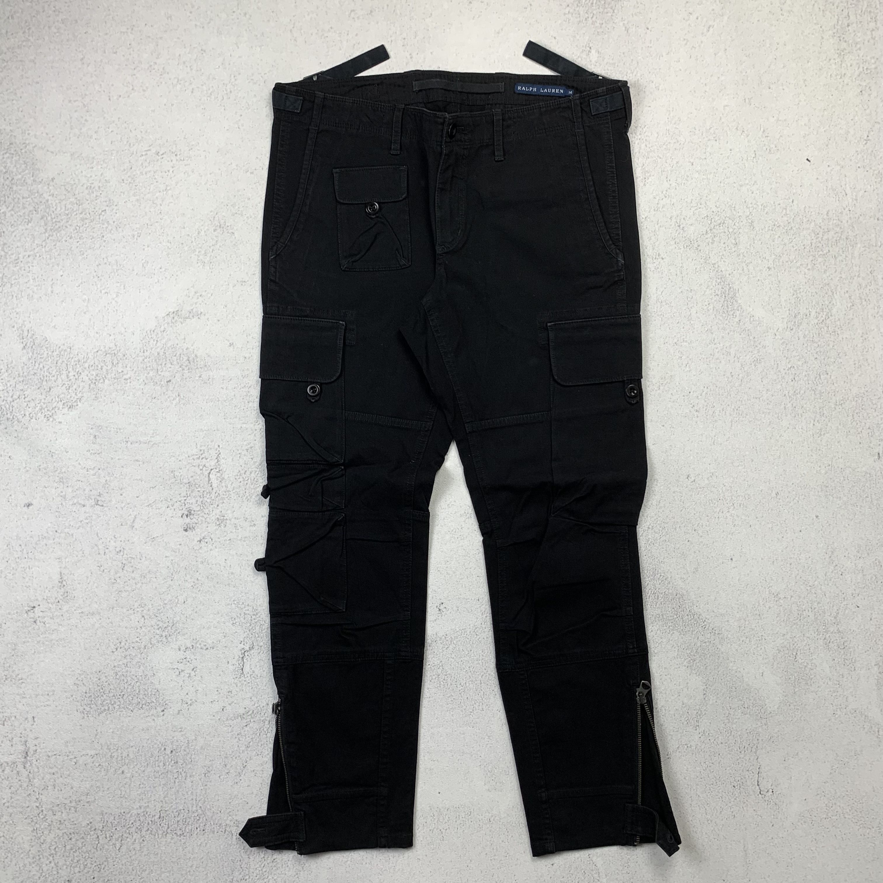 Polo Ralph Lauren Vintage Polo Ralph Lauren Cargo Pants Multi Pocket Utility Size US 32 / EU 48 - 1 Thumbnail