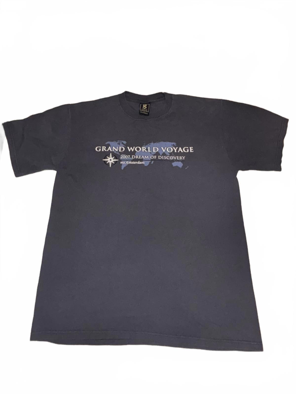 Gildan Grand World Voyage T-Shirt - 2007 Dream of Discovery Size US L / EU 52-54 / 3 - 1 Thumbnail