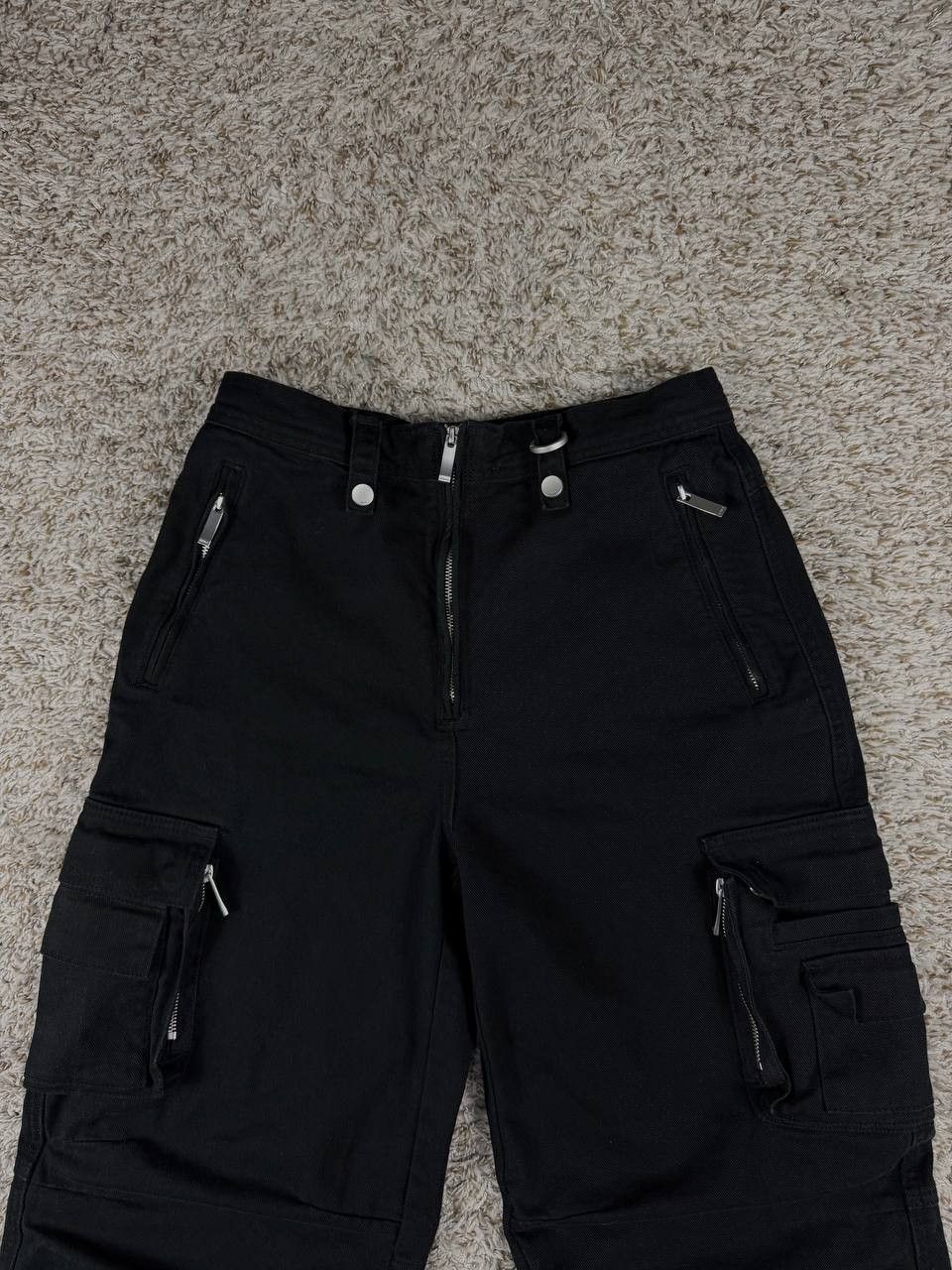 C2H4 C2H4 Black Construction Cargo Pants Size US 28 / EU 44 - 2 Thumbnail