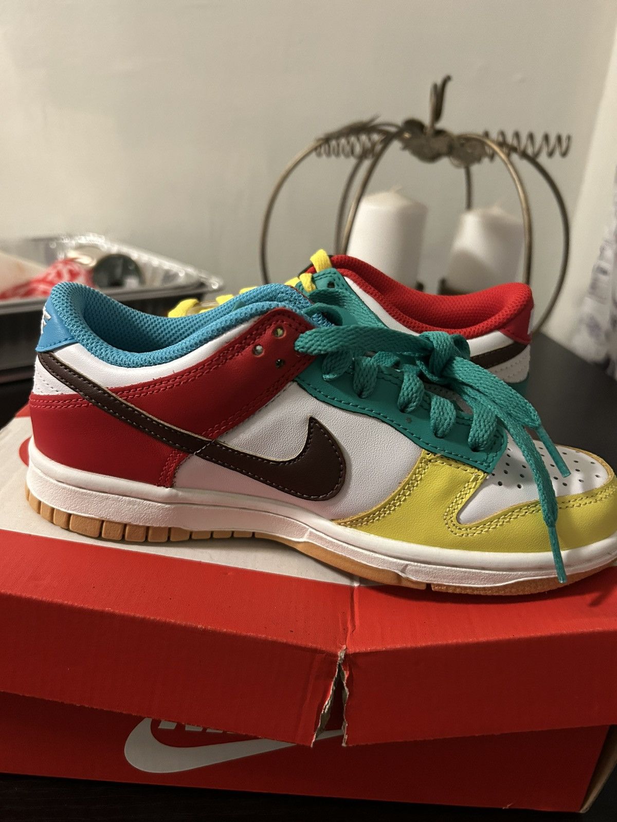 Nike Nike Dunk Low “Multi‑Color size 4Y Size US 4 / IT 34 - 4 Thumbnail