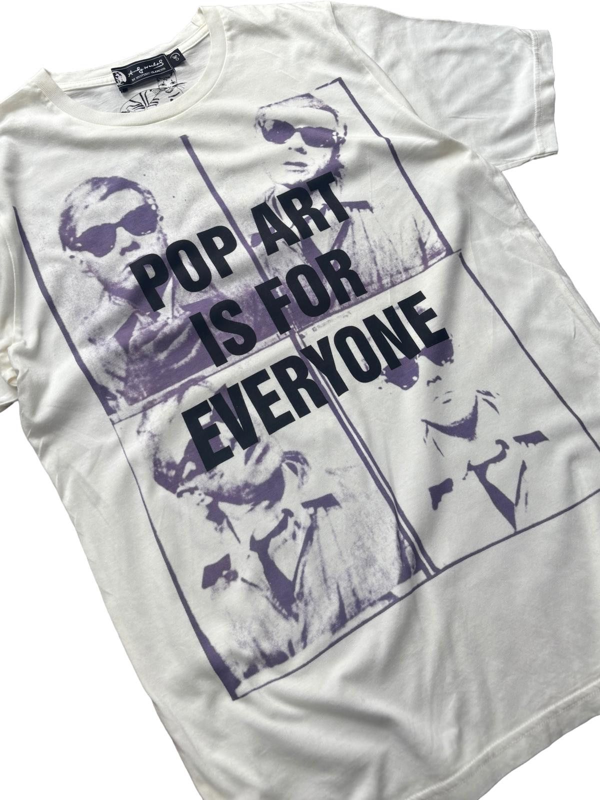 Hysteric Glamour Hysteric Glamour x Andy Warhol Pop Art Tee M Size US M / EU 48-50 / 2 - 2 Thumbnail