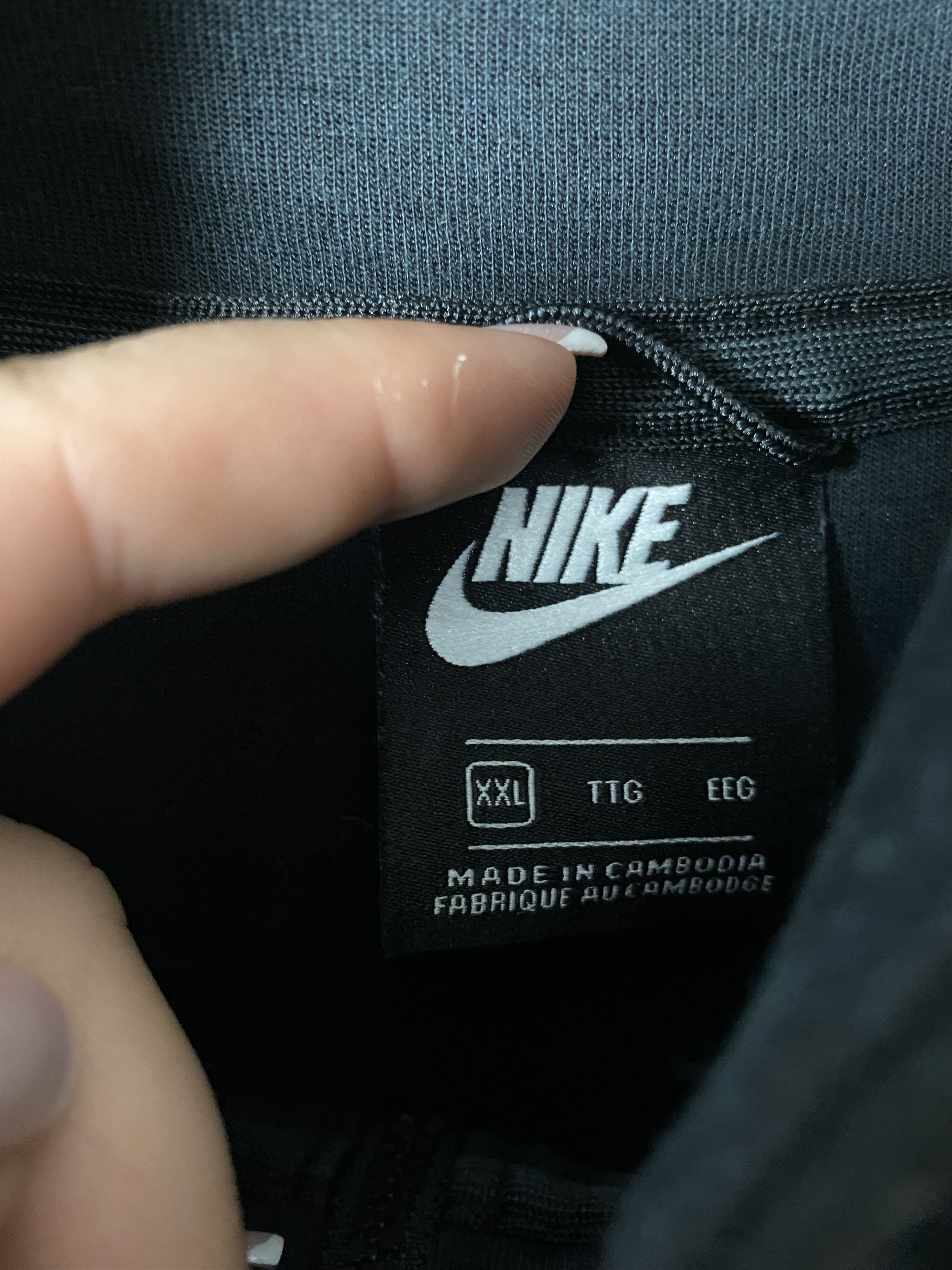 Nike Nike tech fleece zip-up hoodie drill trap Size US XXL / EU 58 / 5 - 3 Thumbnail