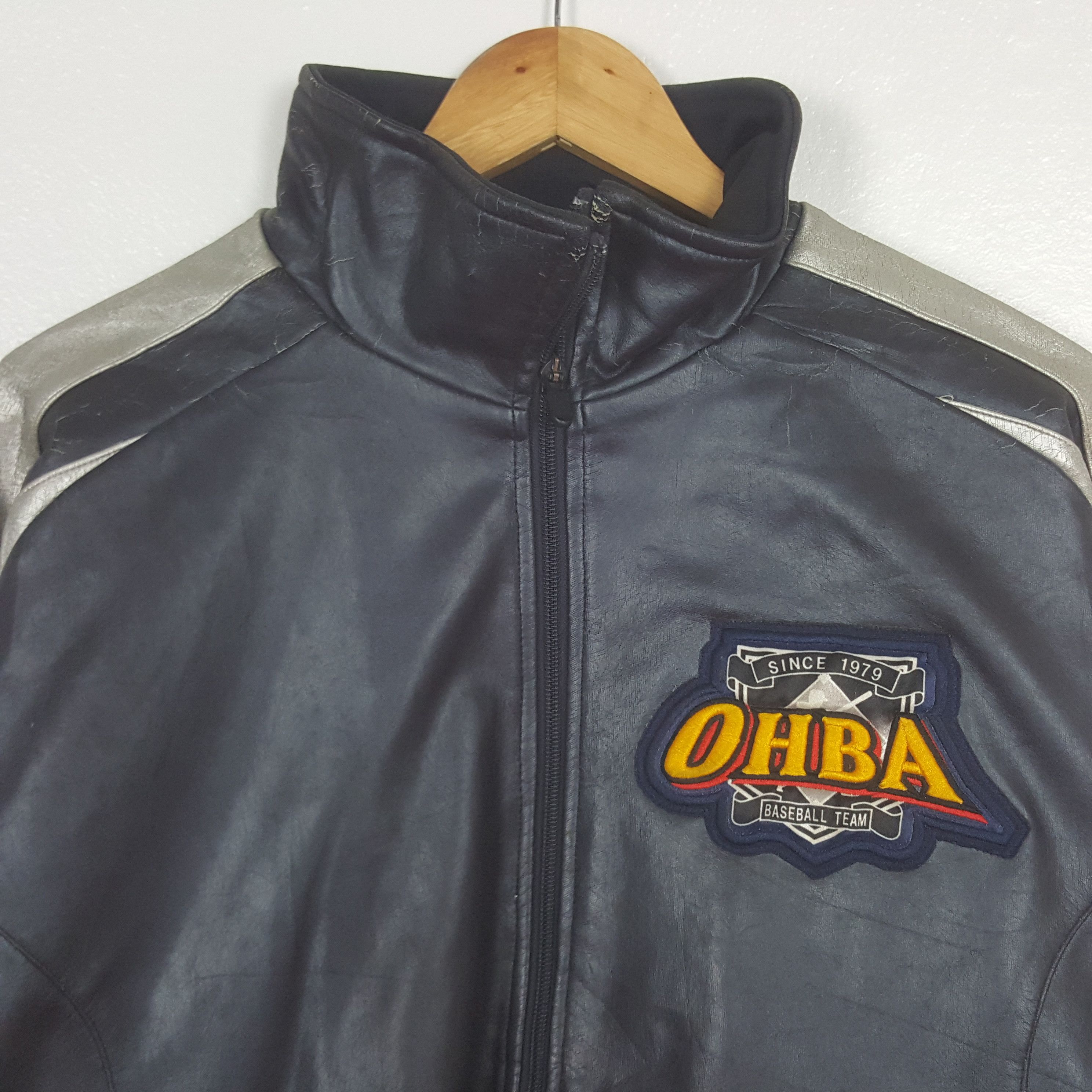 MLB Vintage Mizuno OHBA Baseball Team Varsity Jacket C307N2 Size US XL / EU 56 / 4 - 2 Thumbnail