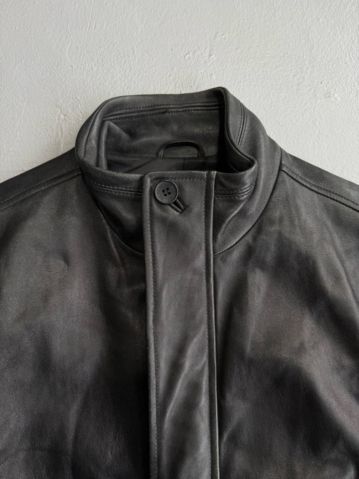 Balenciaga Balenciaga - Nicolas Ghesquiere Leather Jacket Size US XL / EU 56 / 4 - 4 Thumbnail