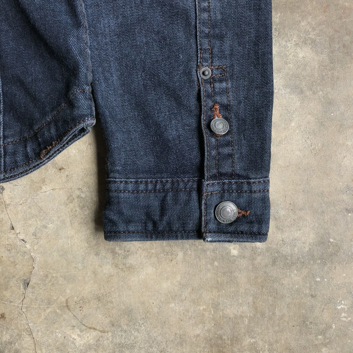 Nicole Club 2000s Nicole Club For Men Biker Denim Jacket Blue Indigo Size US M / EU 48-50 / 2 - 14 Thumbnail