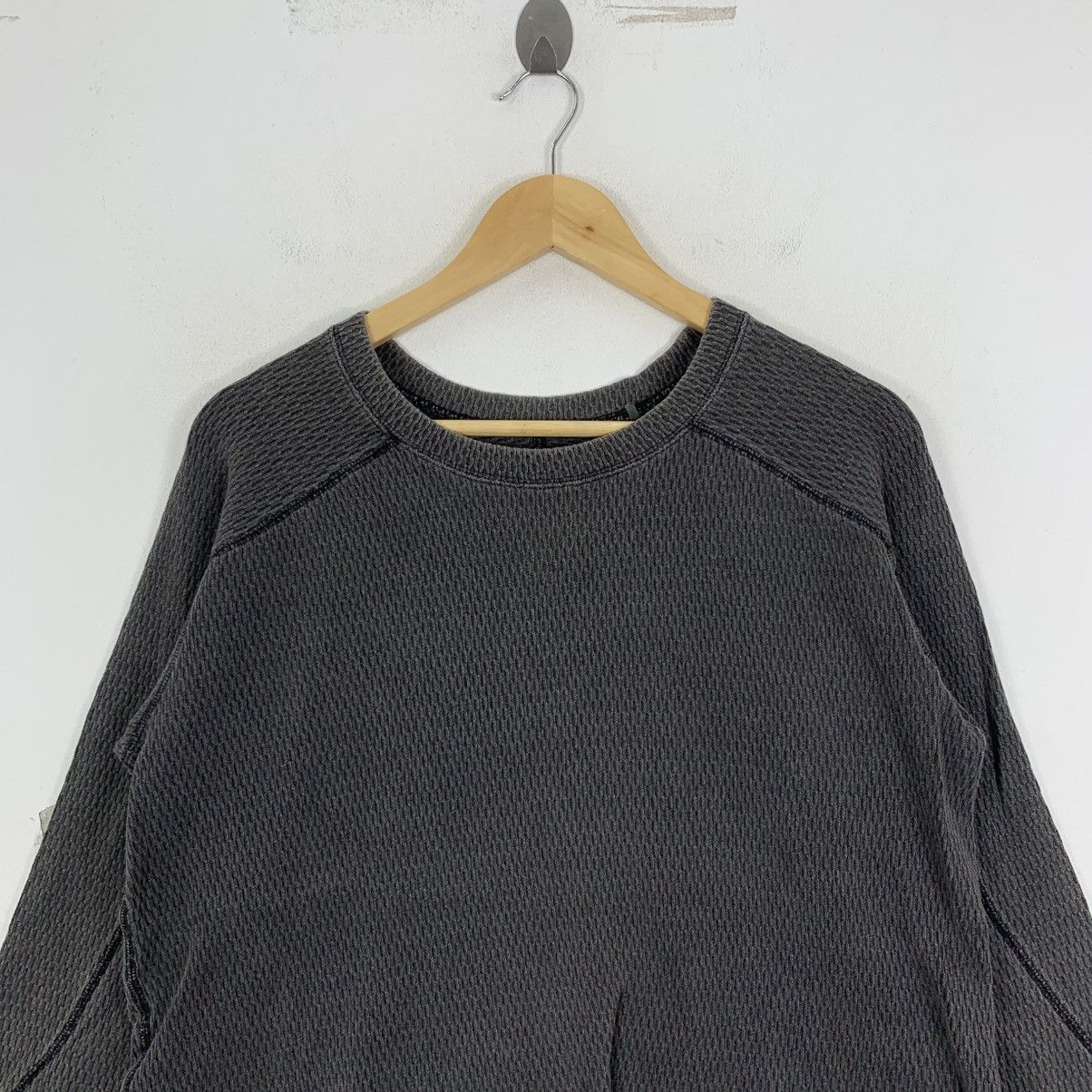Japanese Brand HOUSTON INC Plain Japanese Brand Waffle Long Sleeve Tshirt Size US M / EU 48-50 / 2 - 3 Thumbnail