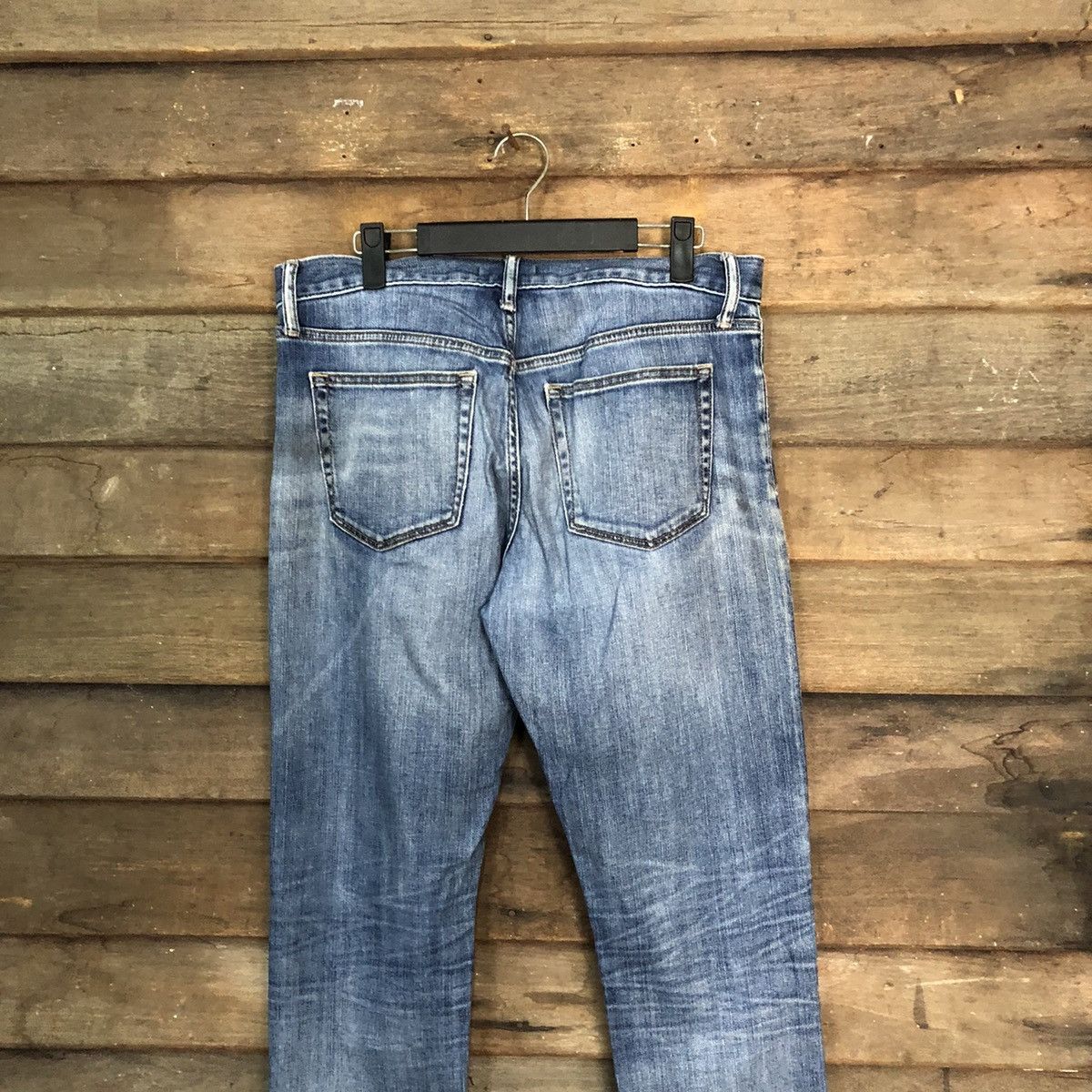 Faded Glory Uniqlo faded japan Jeans Blue Denim Pants #7310 Size US 32 / EU 48 - 12 Thumbnail