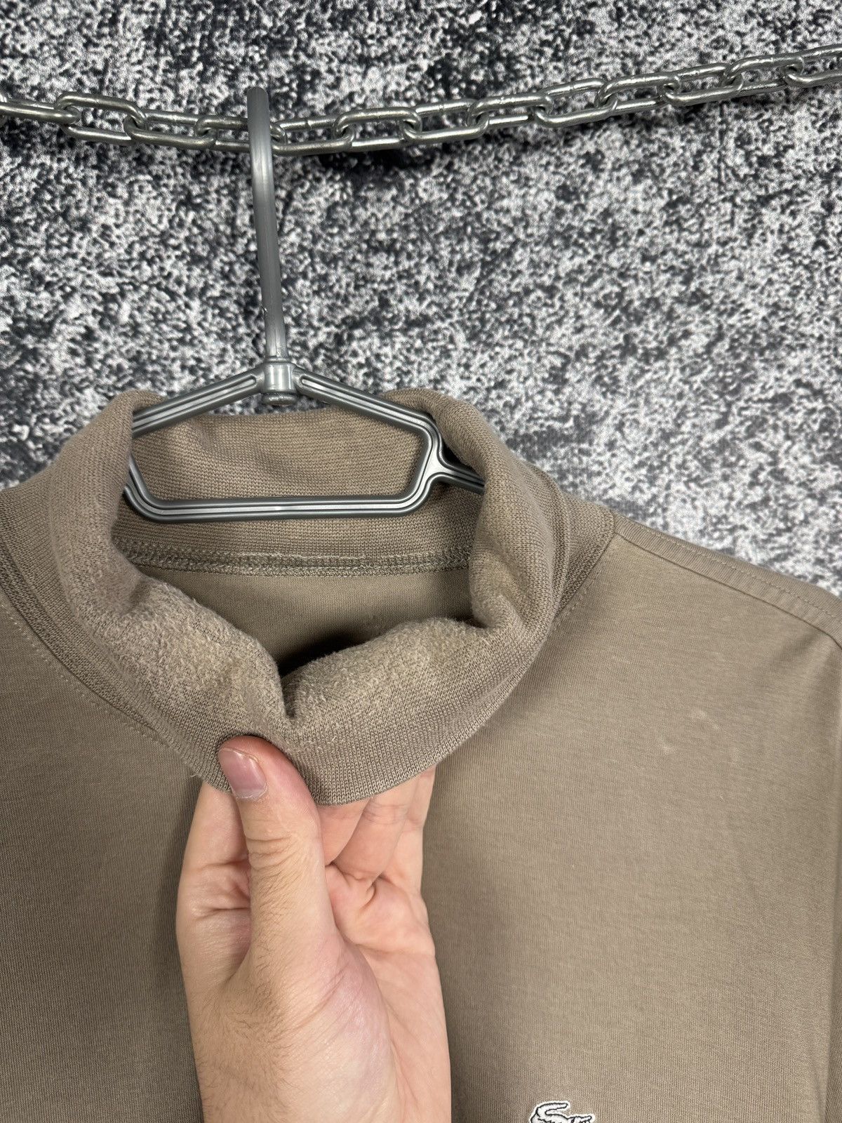 Lacoste Lacoste Turtleneck Vintage Long Sleeve Shirt Pullover Size M Size US M / EU 48-50 / 2 - 9 Thumbnail