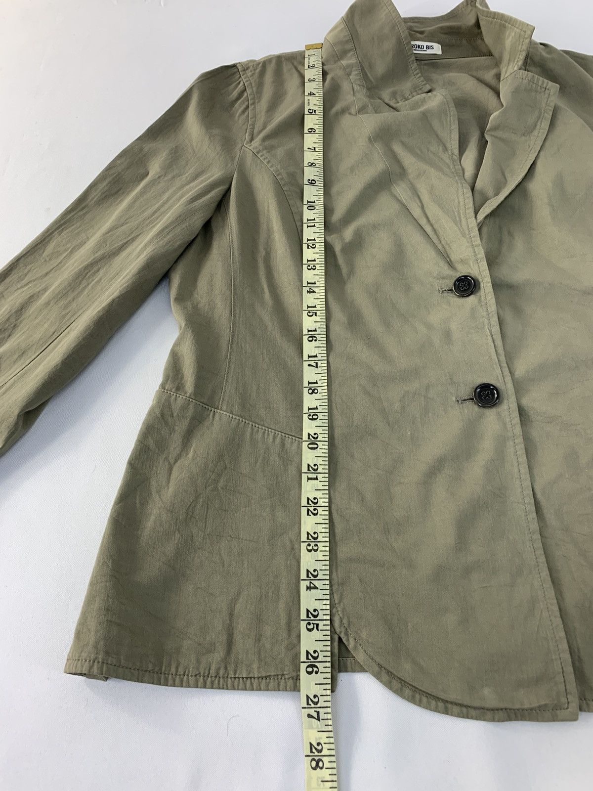 Hiroko Koshino Homme Hiroko Bis Hiroko Koshino Full Button Trench Jacket Size L / US 10 / IT 46 - 10 Thumbnail
