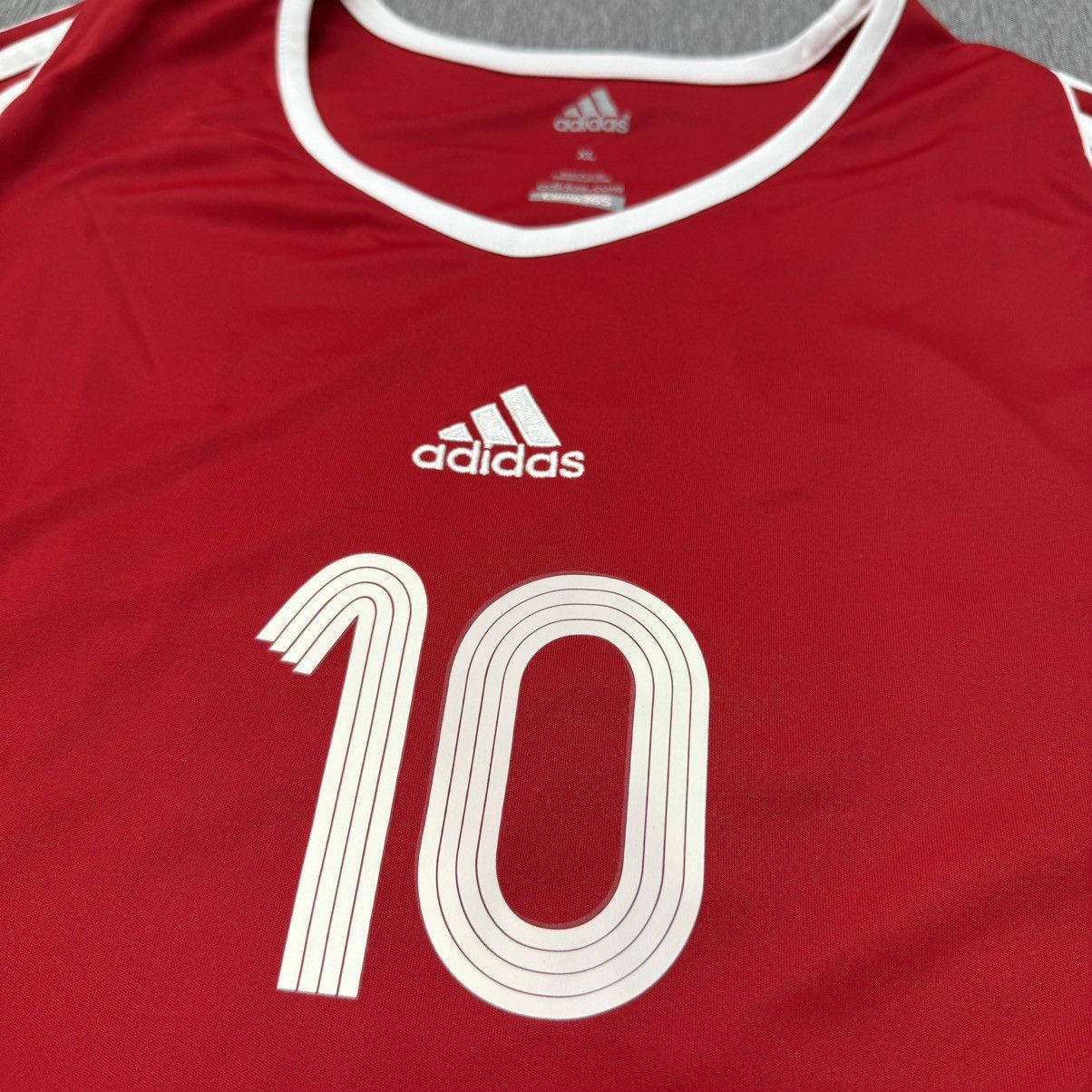 Adidas 2007 charity math shirt #10 Zidane (bnwt) Size US XL / EU 56 / 4 - 3 Thumbnail