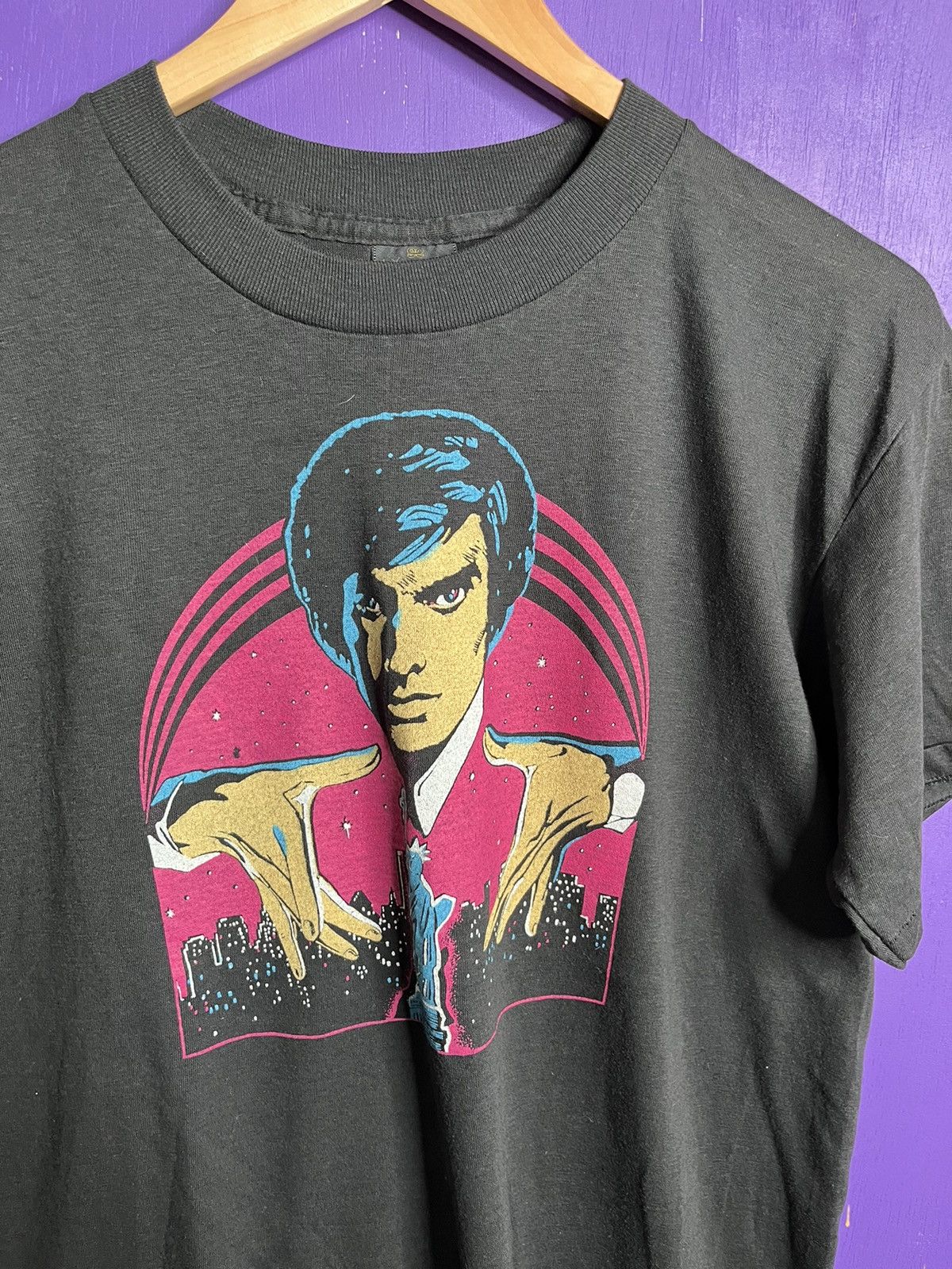 Band Tees × Vintage Vintage 1984 David Copperfield world tour t-shirt Size US M / EU 48-50 / 2 - 3 Thumbnail