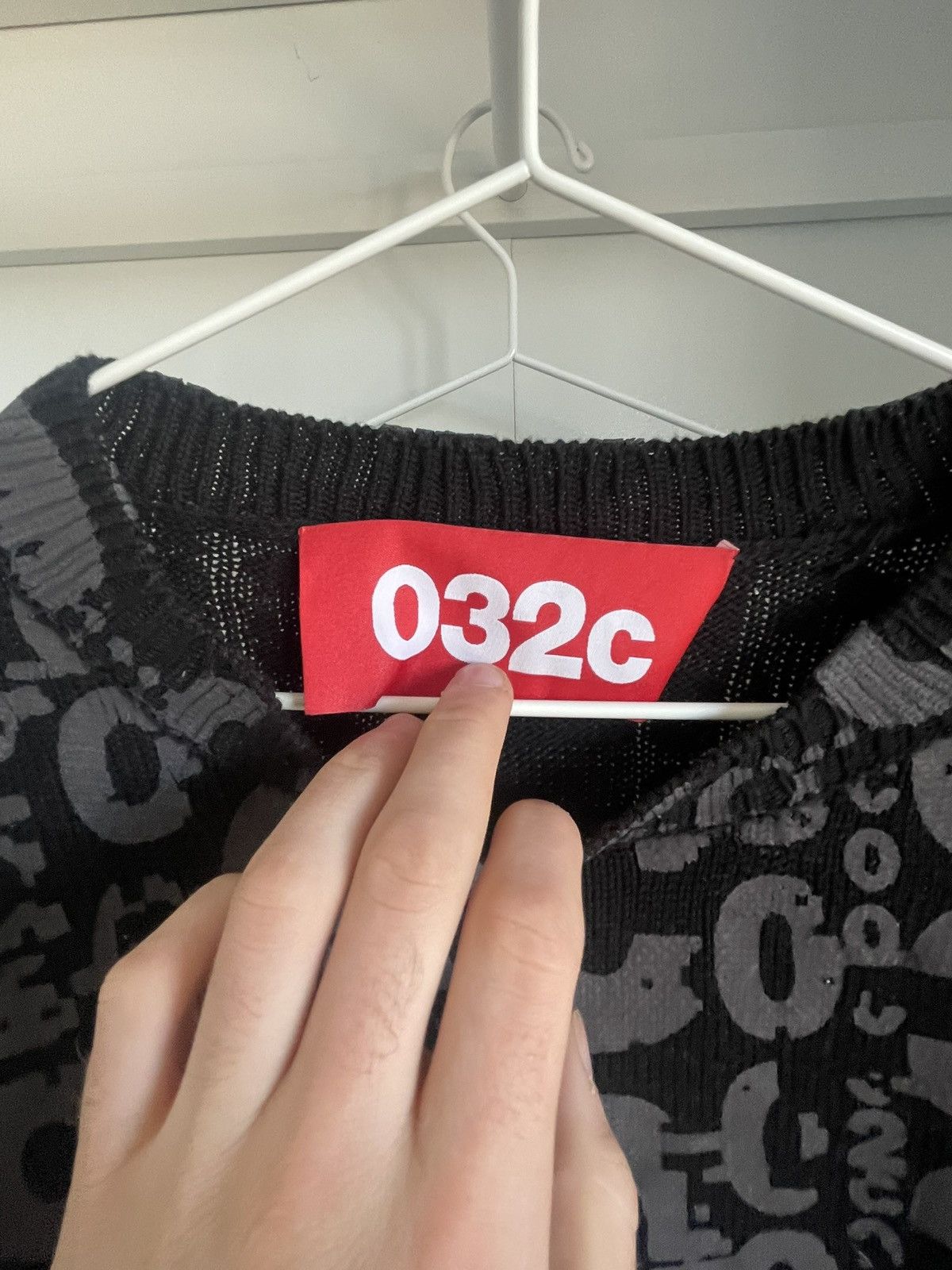 032c × Designer 032C knit sweater thermal Size US M / EU 48-50 / 2 - 3 Thumbnail