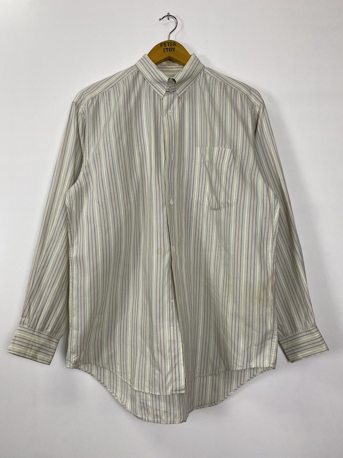 Designer × Issey Miyake × Vintage Vintage Issey Miyake Button Up Shirt Size US M / EU 48-50 / 2 - 2 Thumbnail
