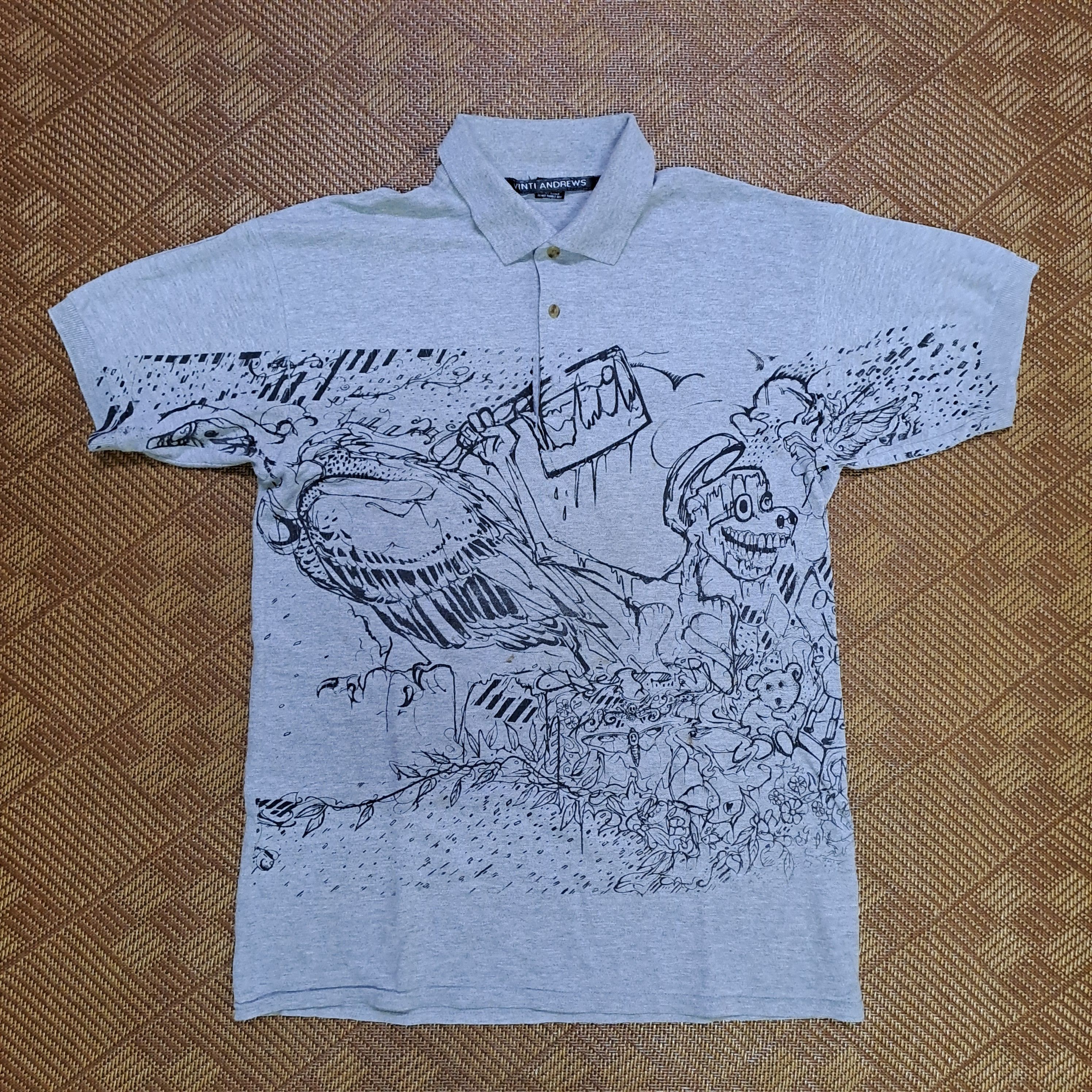 Vinti Andrews Vinti Andrews Graphic Killer Polo Shirt Size US S / EU 44-46 / 1 - 1 Thumbnail
