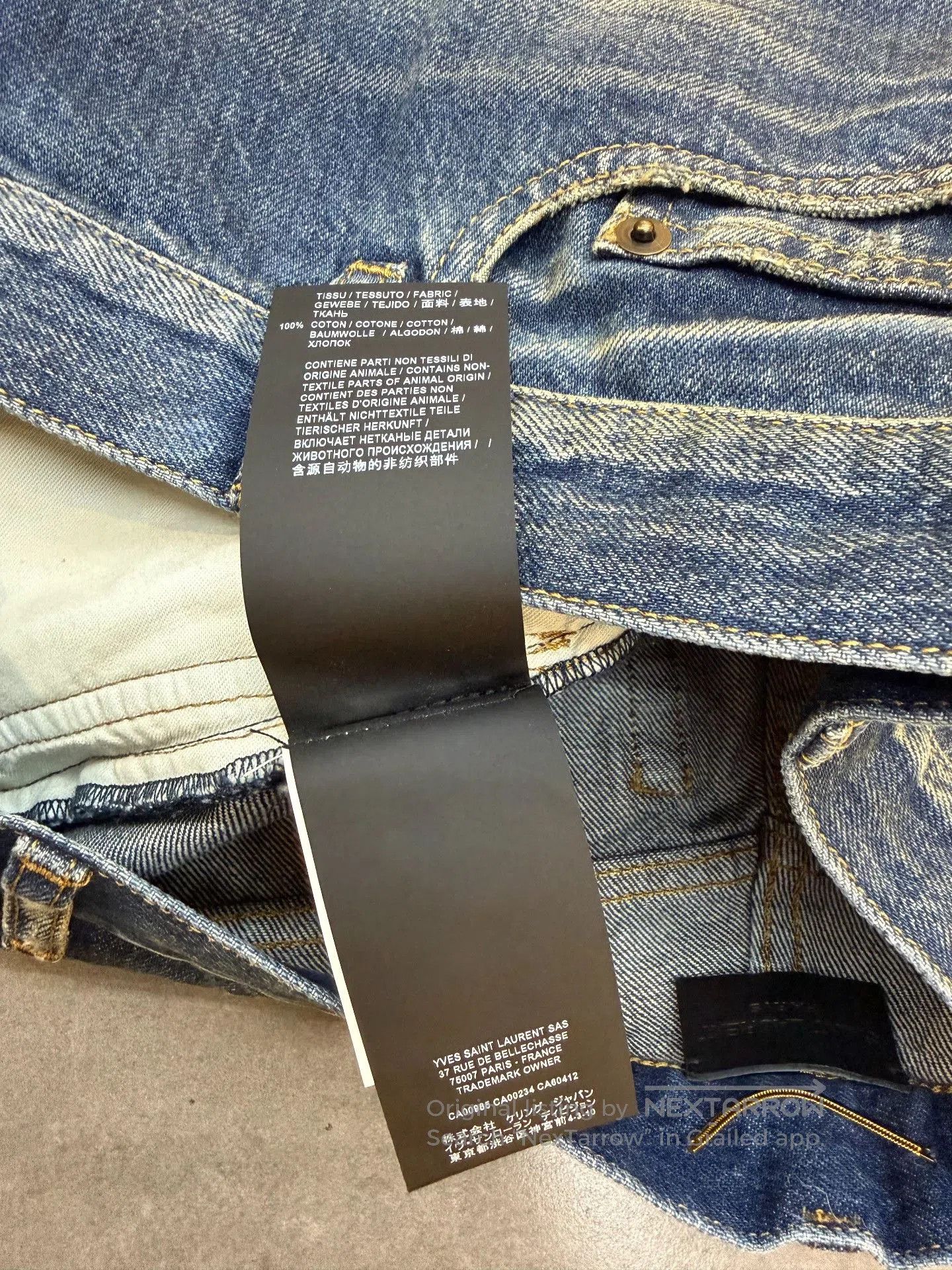 Saint Laurent Paris SAINT LAURENT Denim Shorts. Size 27" / US 4 / IT 40 - 5 Thumbnail