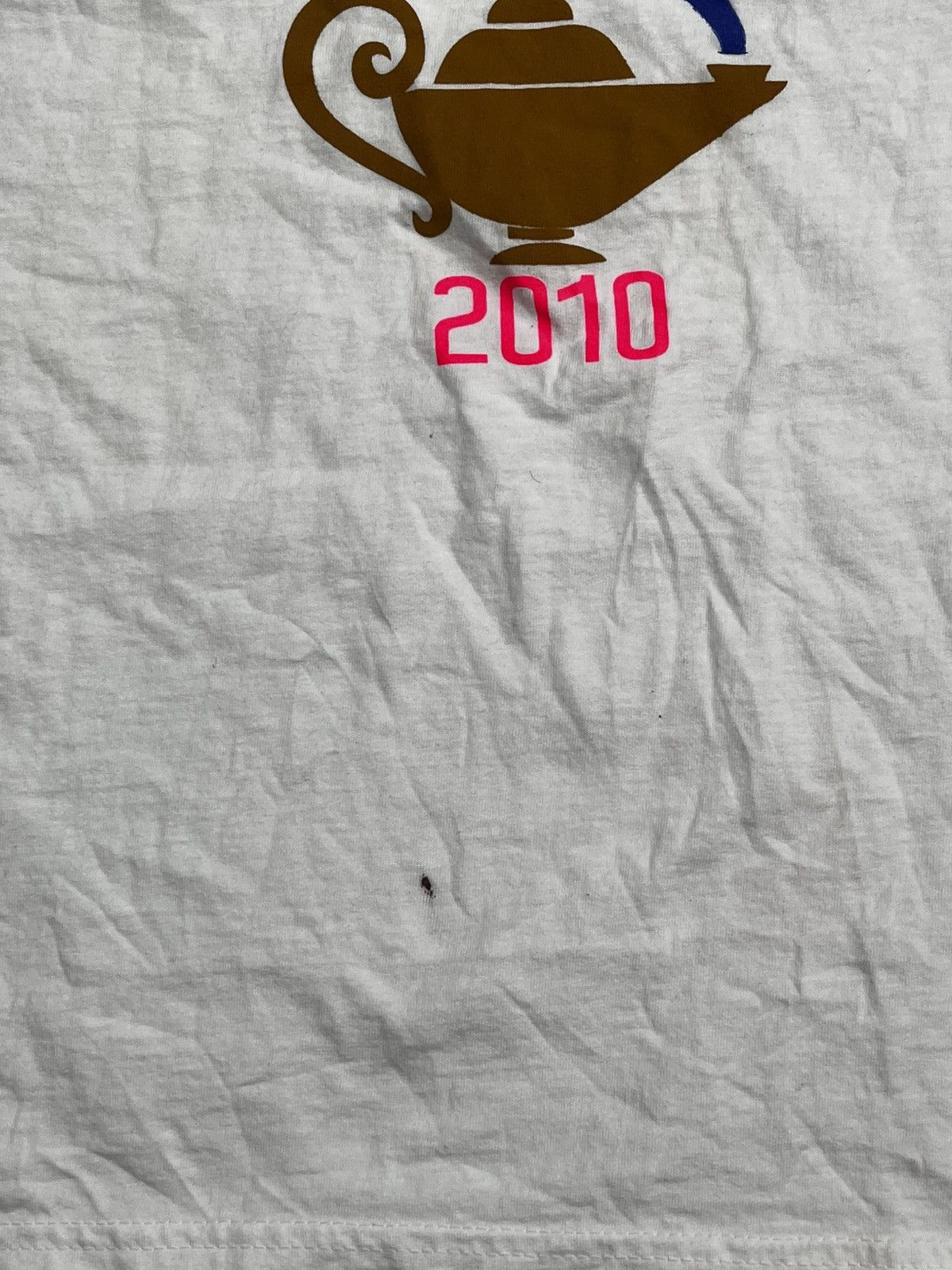 Asics × Vintage Vintage Y2K ASICS 2010 Roma marathon big logo tee XL Size US XL / EU 56 / 4 - 4 Thumbnail