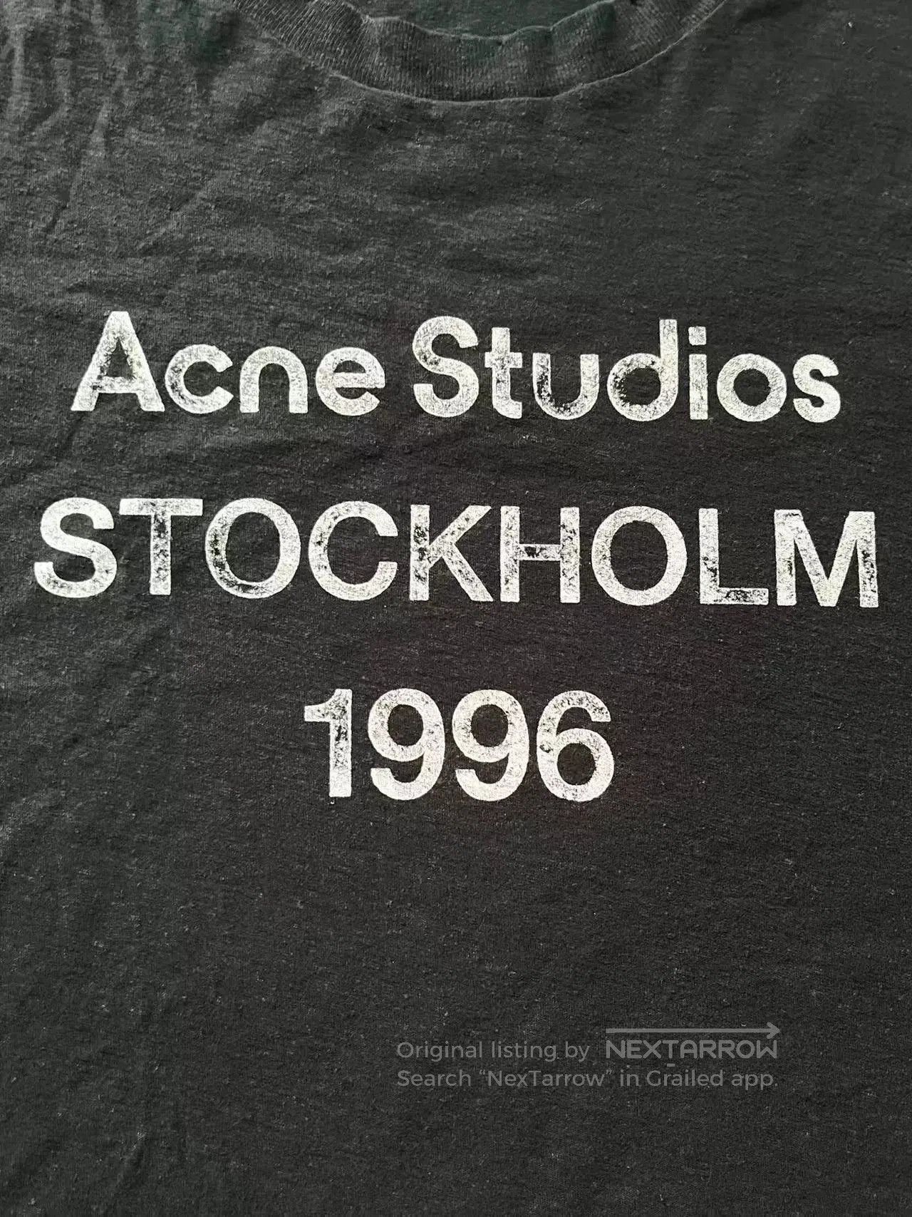 Acne Studios acne studios unisex graphic short sleeve t. Size US M / EU 48-50 / 2 - 3 Thumbnail