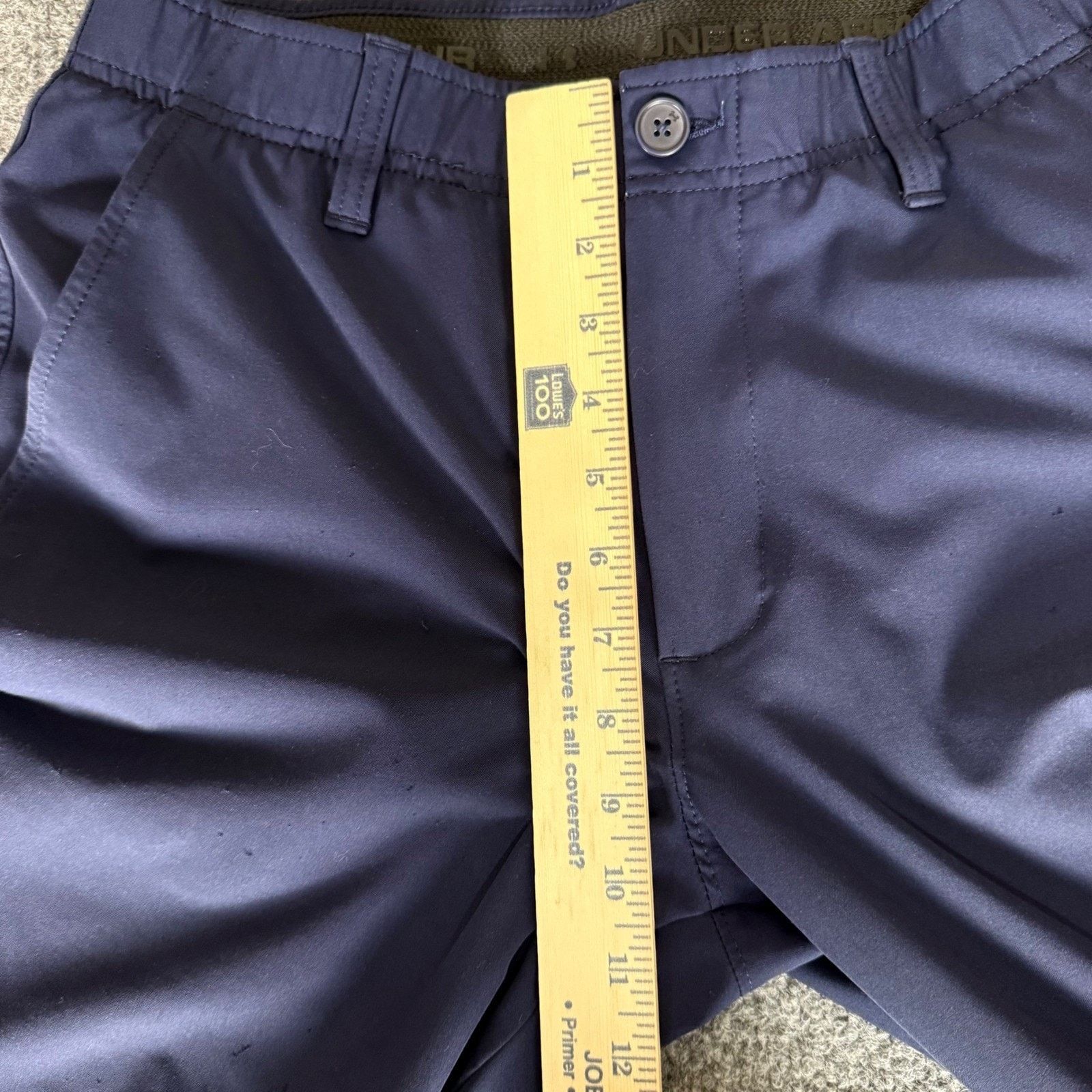 Under Armour Under Armour Mens Golf Chino Pants Blue 32x30 (Fits 30x29) Size US 30 / EU 46 - 8 Thumbnail