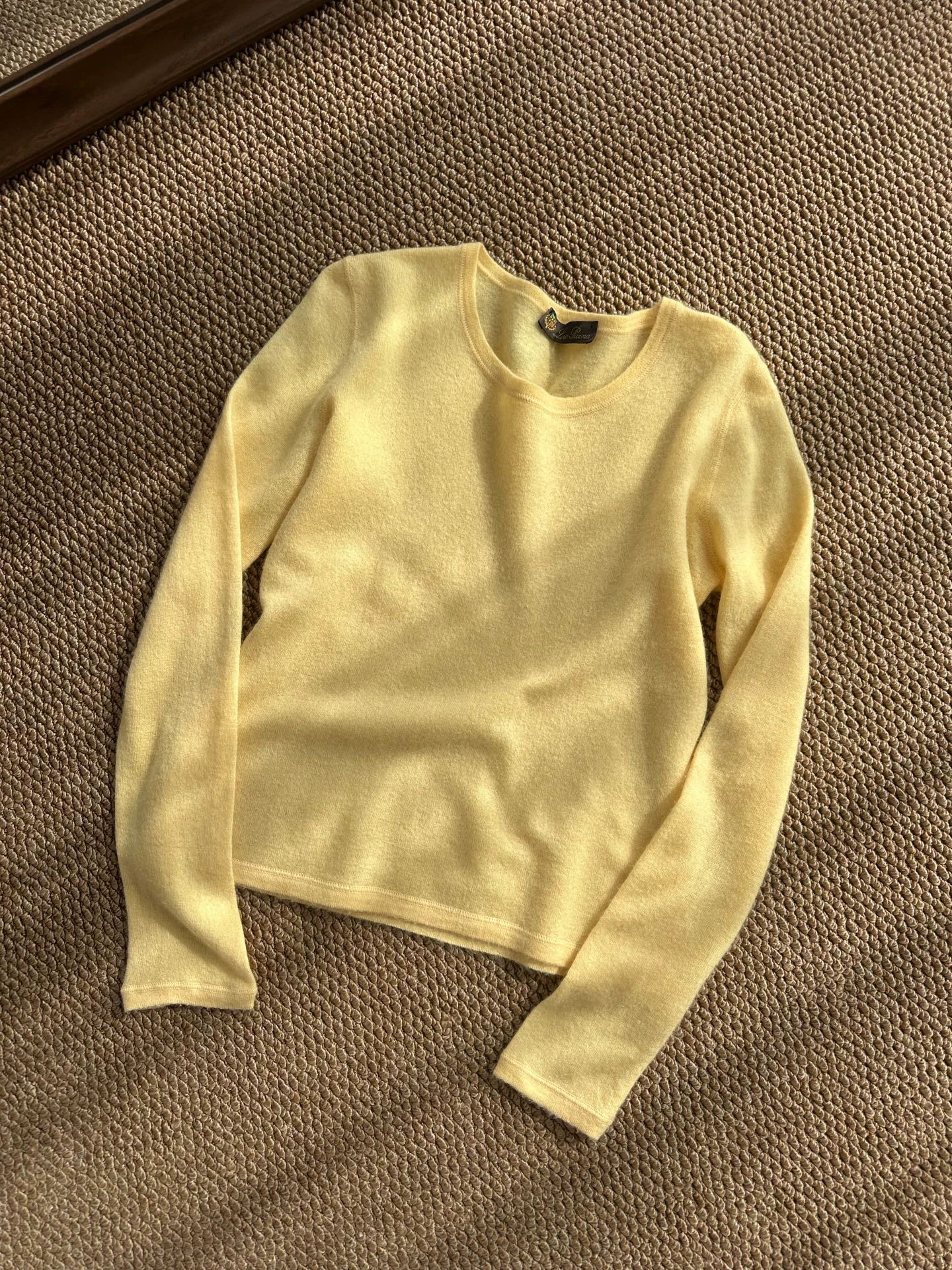 Loro Piana Loro Piana cashmere crewneck knit top ginger 42 Size M / US 6-8 / IT 42-44 - 1 Thumbnail