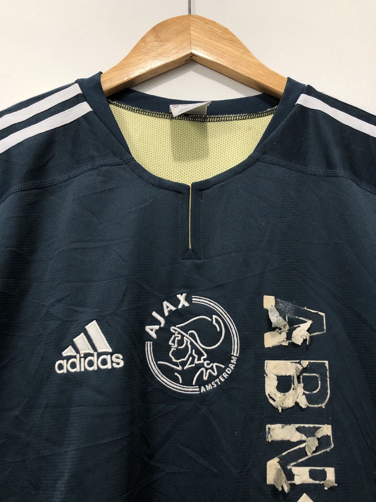 Adidas × Vintage Vintage Adidas Ajax ABN-Amro Amsterdam 2003 Jersey Size US M / EU 48-50 / 2 - 3 Thumbnail