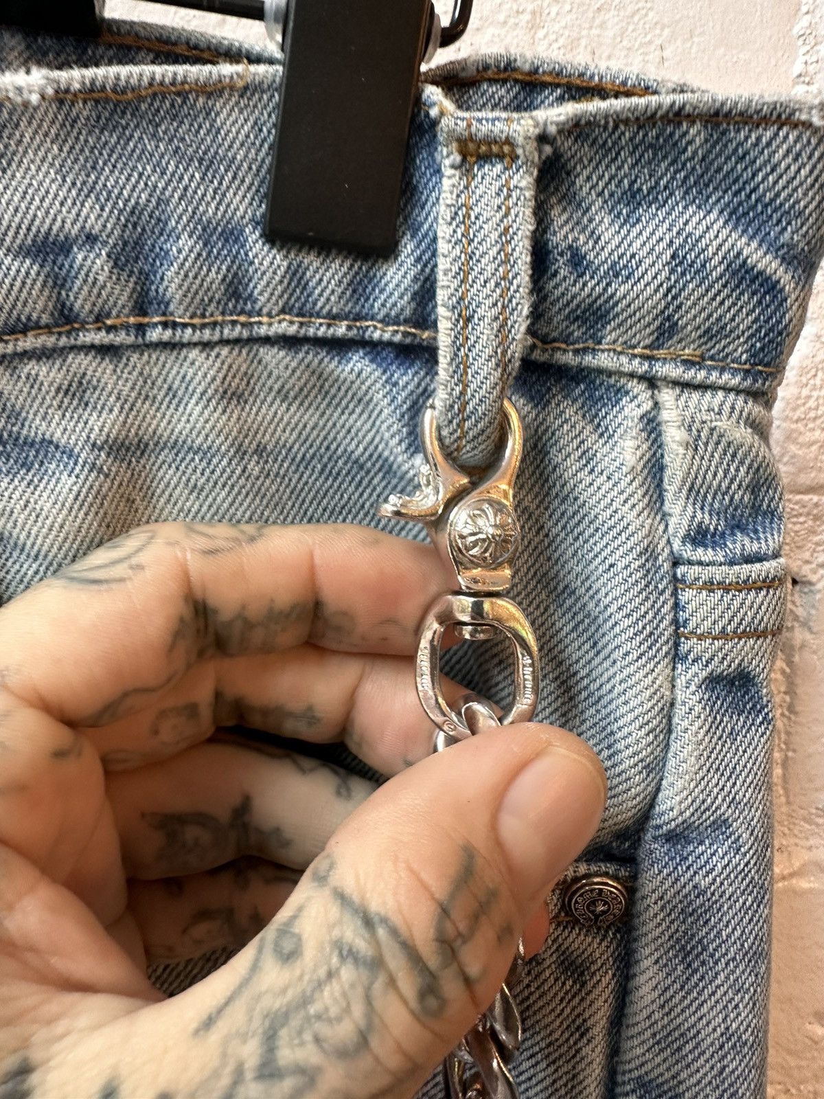 Chrome Hearts CHROME HEARTS CROSS WALLET & WALLET CHAIN Size ONE SIZE - 7 Thumbnail
