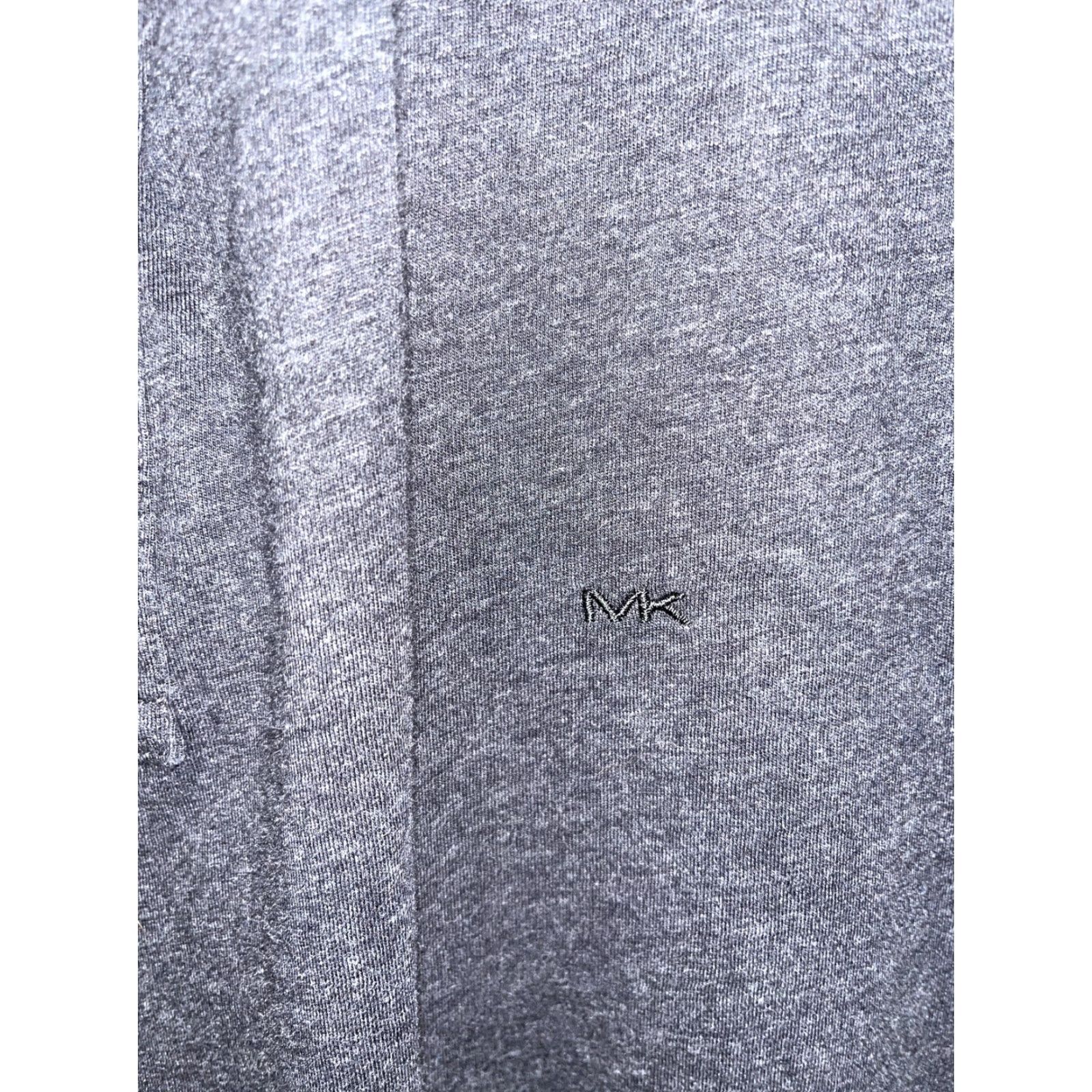Michael Kors Mens Michael Kors Polo Shirt XL Black Cotton Casual Golf Travel Summer 2010s Size US XL / EU 56 / 4 - 3 Thumbnail