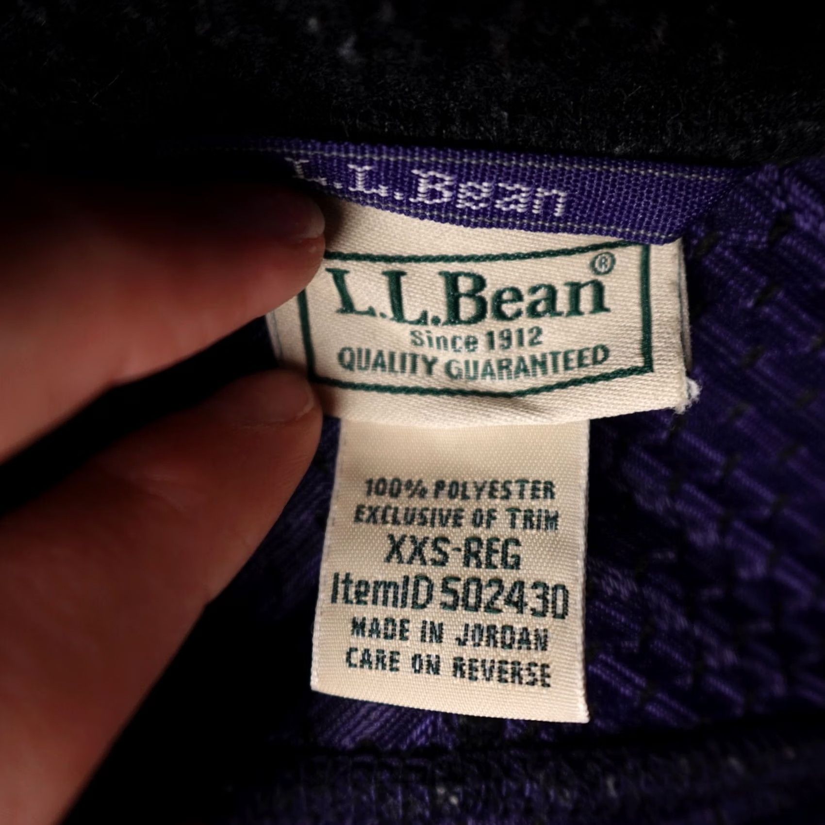 Vintage LL Bean Vest Womens XXS Black Fleece Sleeveless Full Zip Hiking Outdoor Size XXS / US 00 / IT 34 - 2 Thumbnail