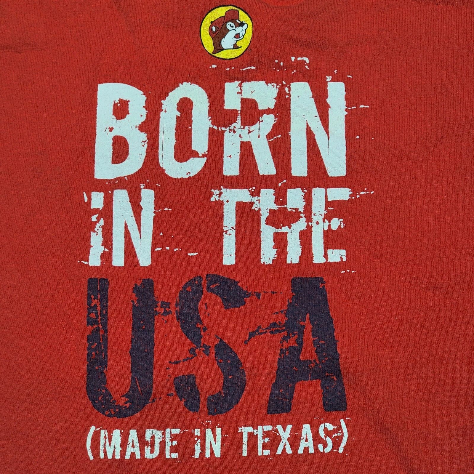 Other Buc-ee's Unisex Tee "Born In The USA (Made In Texas) - XS Size XS / US 0-2 / IT 36-38 - 4 Thumbnail