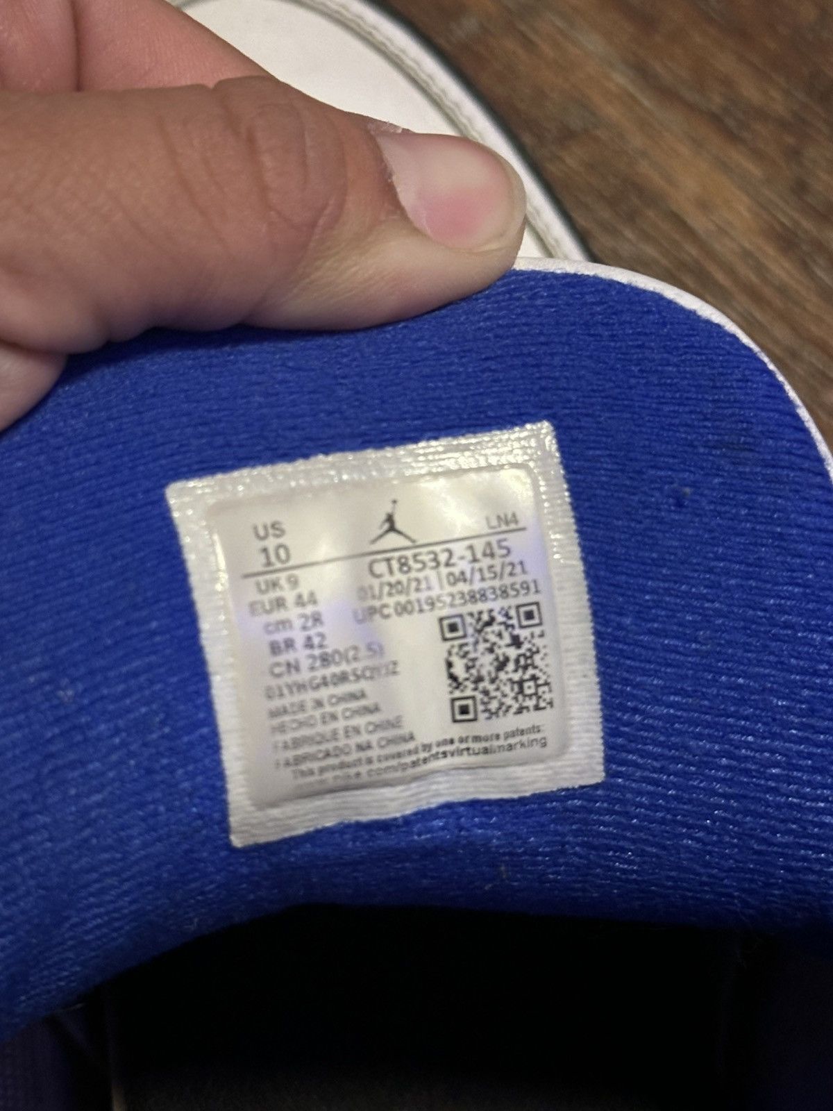Jordan Brand Jordan 3 Racer Blue Size US 10 / EU 43 - 5 Thumbnail