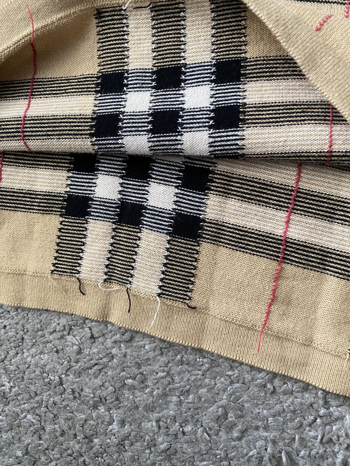 Burberry × Burberry Prorsum × Vintage Burberry London Vintage Nova Check Classic Woven Sweater y2k Size US M / EU 48-50 / 2 - 14 Thumbnail