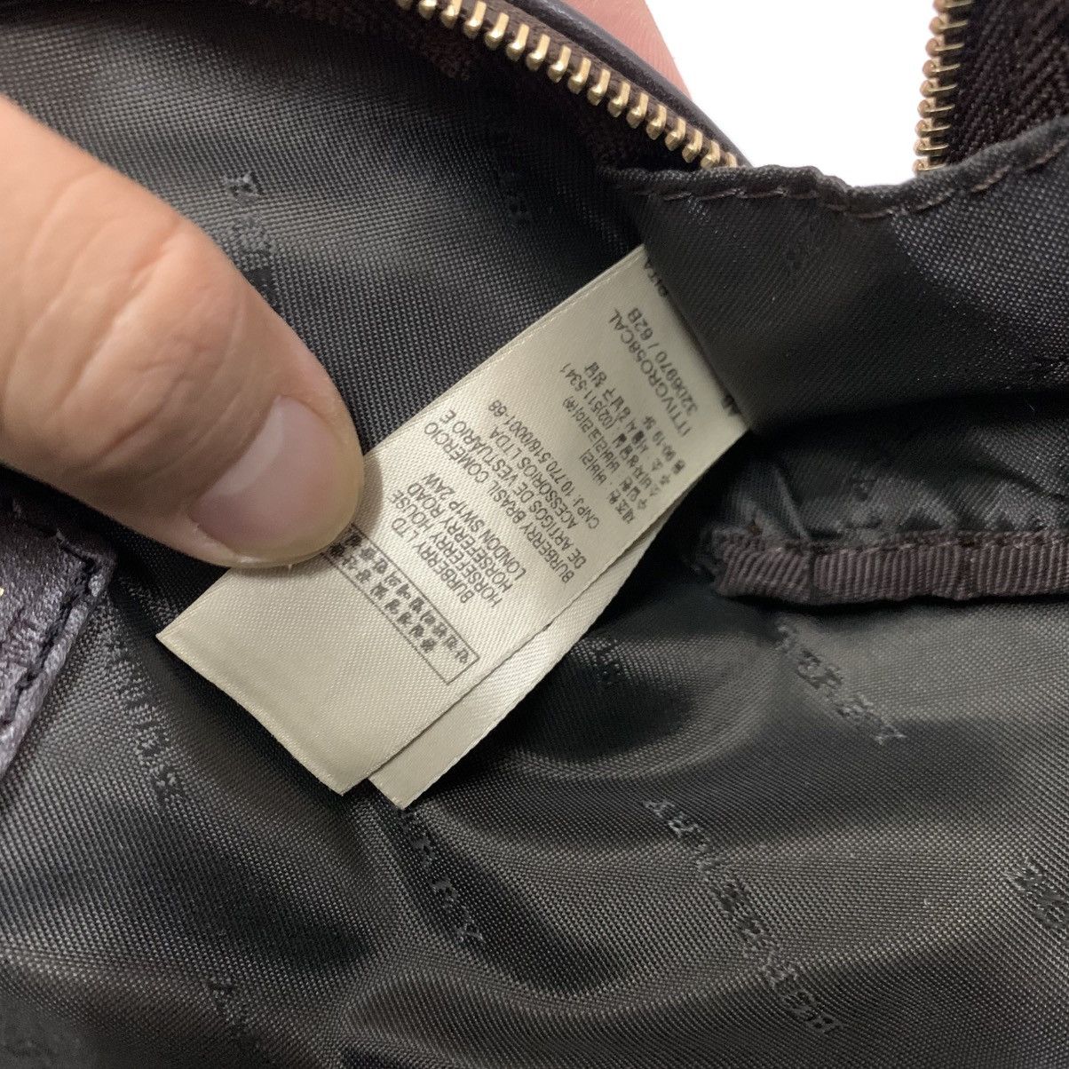 Burberry Burberry Novacheck Mini Clutch Bag Size ONE SIZE - 10 Thumbnail