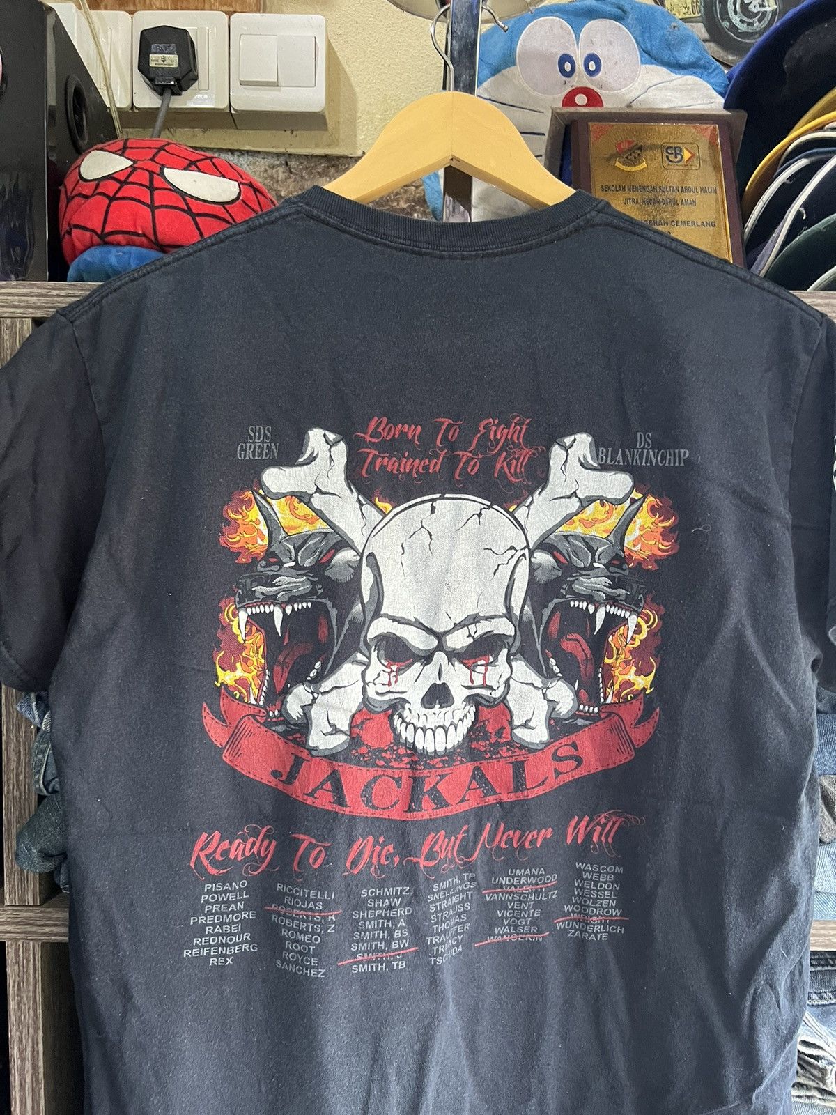 Seditionaries 🔥Jackals Born To Fight Trained To Kill Tees Size US M / EU 48-50 / 2 - 3 Thumbnail