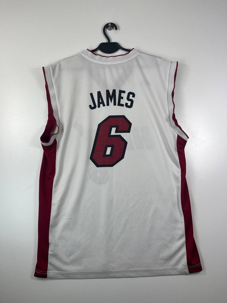 Adidas Adidas Miami Heat #6 LeBron James Basketball Jersey Sz M Size US M / EU 48-50 / 2 - 7 Thumbnail