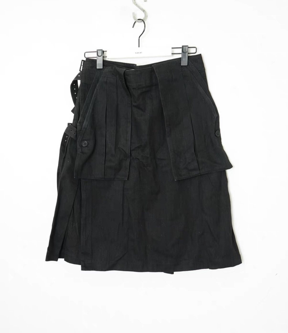 Yohji Yamamoto Yohji Yamamoto Decorative Pleated Wide-Leg Pants / Skirt Size US 34 / EU 50 - 3 Thumbnail