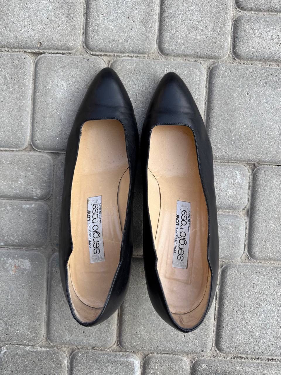 Other Y2K Vintage women's shoes Leather heels Sergio Rossi Size US 9 / IT 39 - 9 Thumbnail