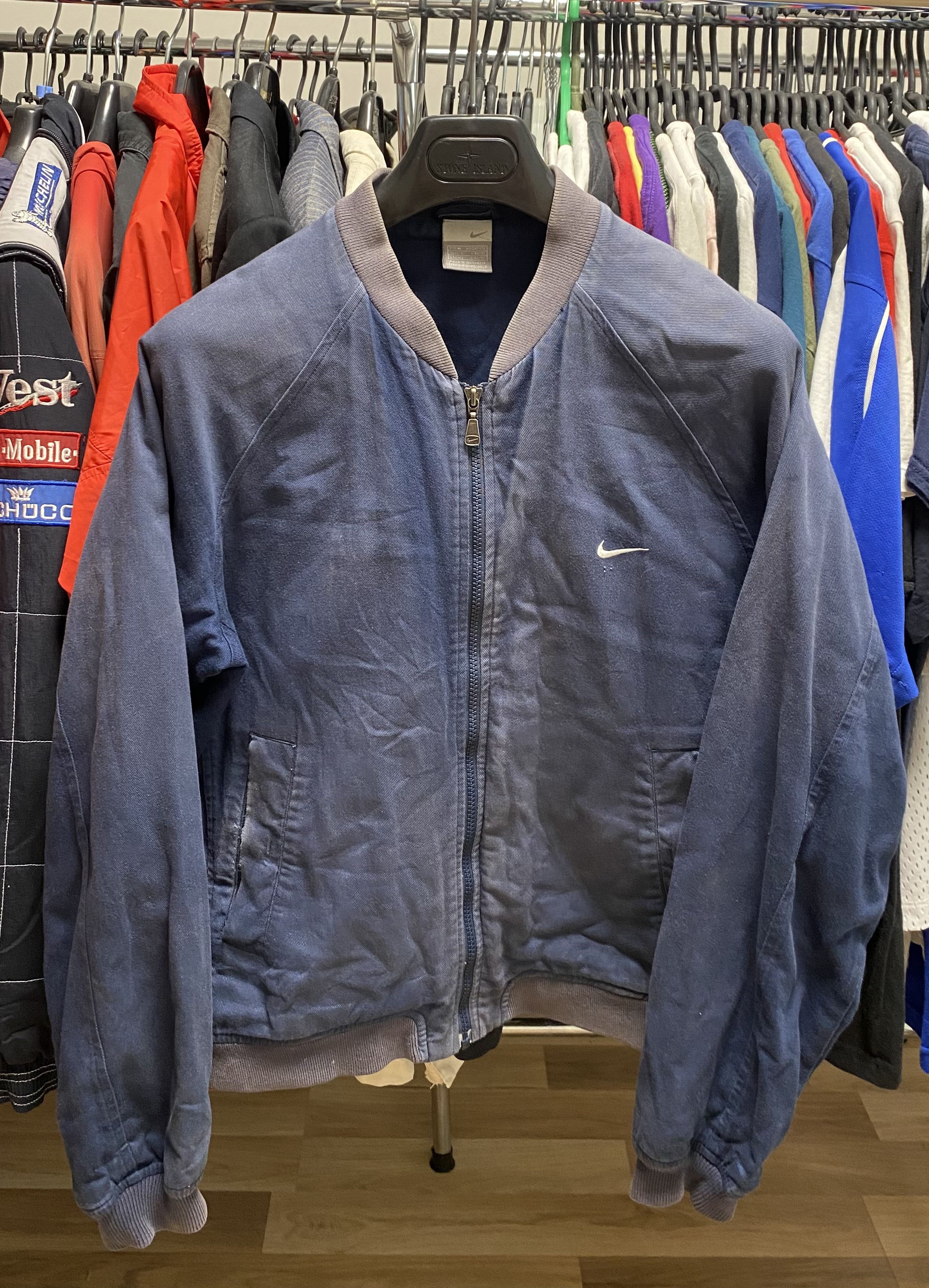 00s Nike Vintage Faded Rare Y2K Light Streetwear Jacket