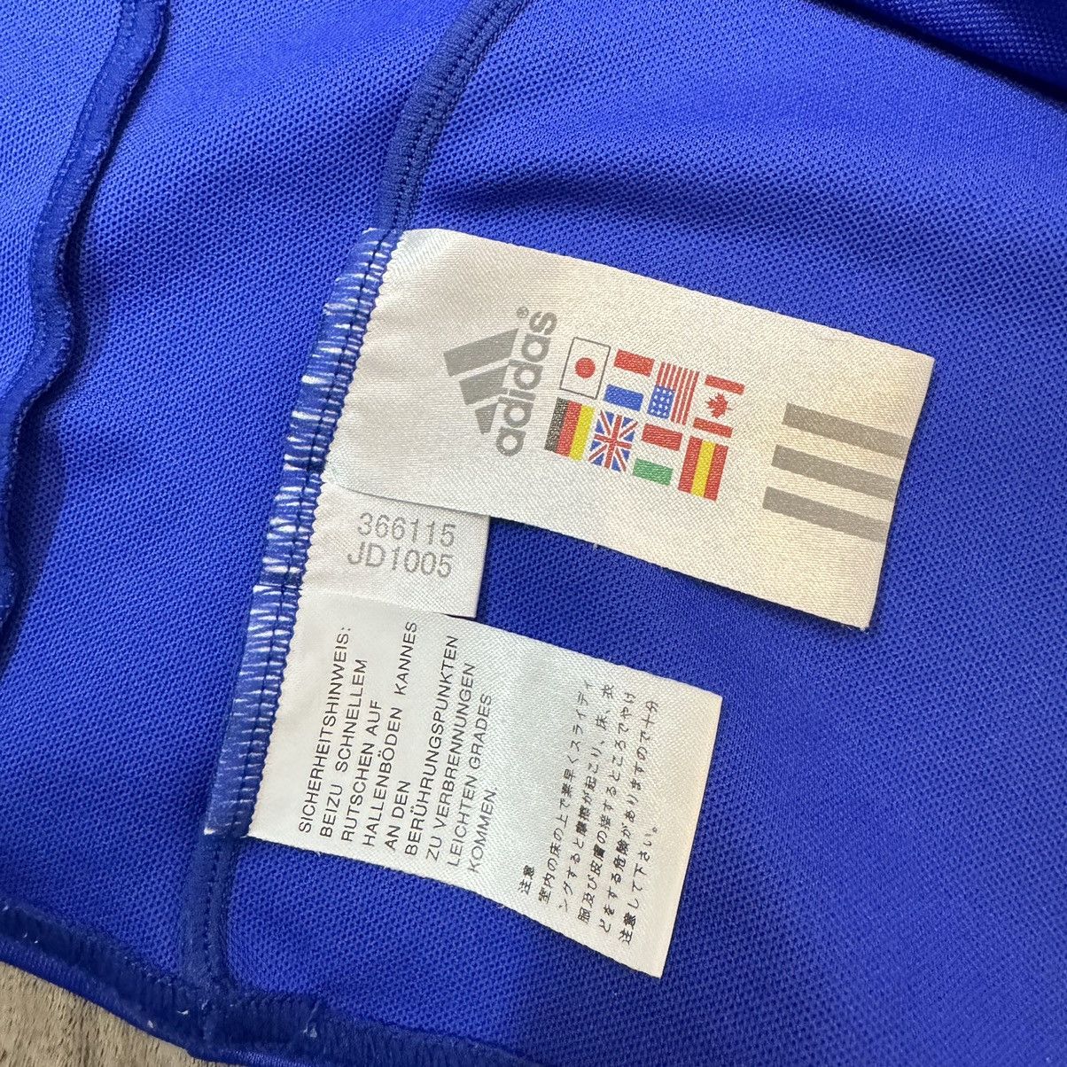 Adidas × Japanese Brand Yokohama F.Marinos 2004 longsleeves home shirt Size US L / EU 52-54 / 3 - 8 Thumbnail