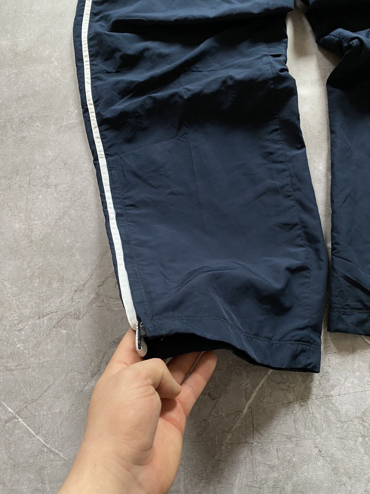 Nike Vintage Y2K Nike Baggy Drill Swoosh Blue 90s Pants Size US 34 / EU 50 - 6 Thumbnail