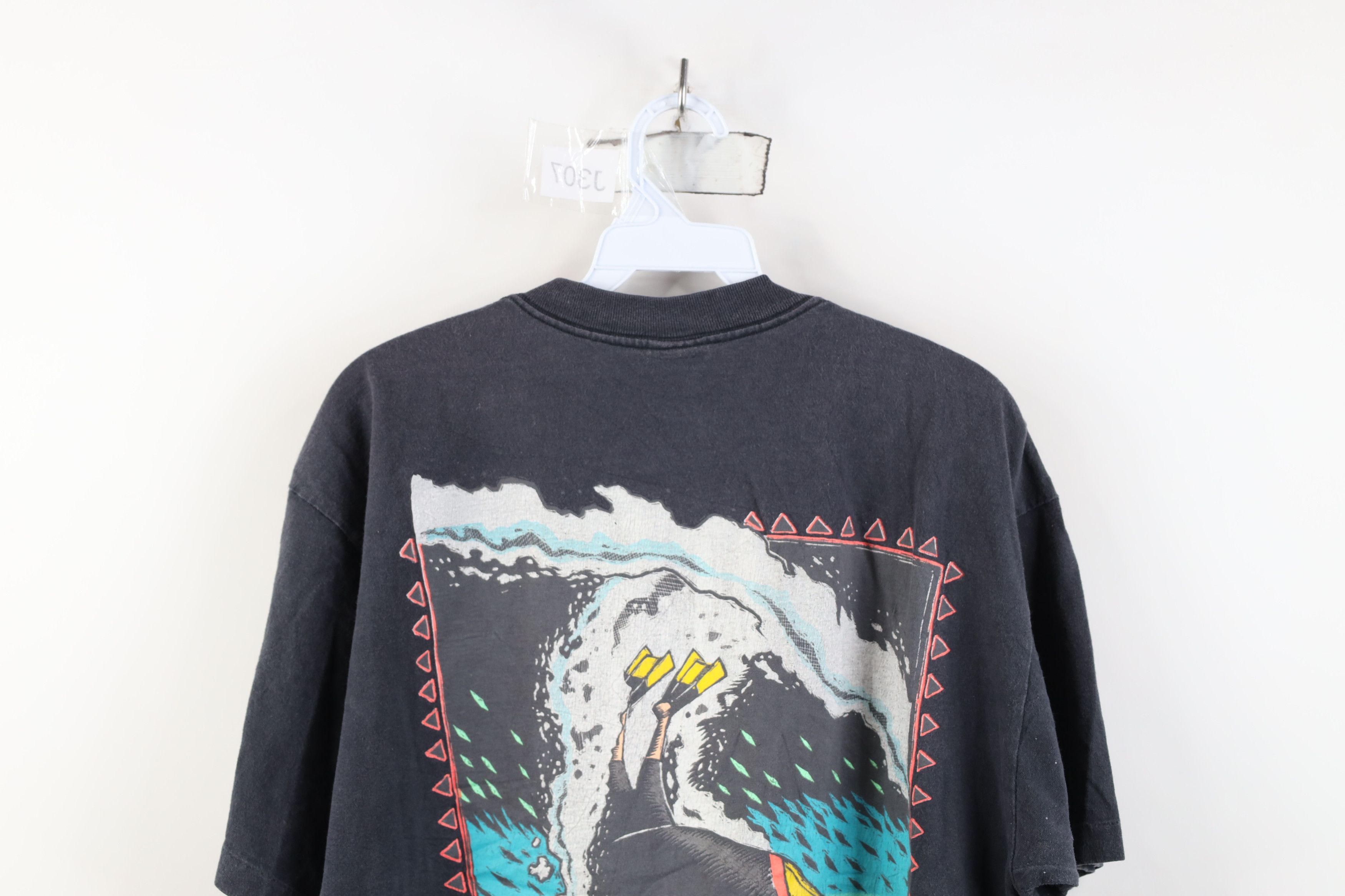 Ocean Pacific Vintage 90s Ocean Pacific Surfing Spell Out T-Shirt USA Size US L / EU 52-54 / 3 - 14 Thumbnail
