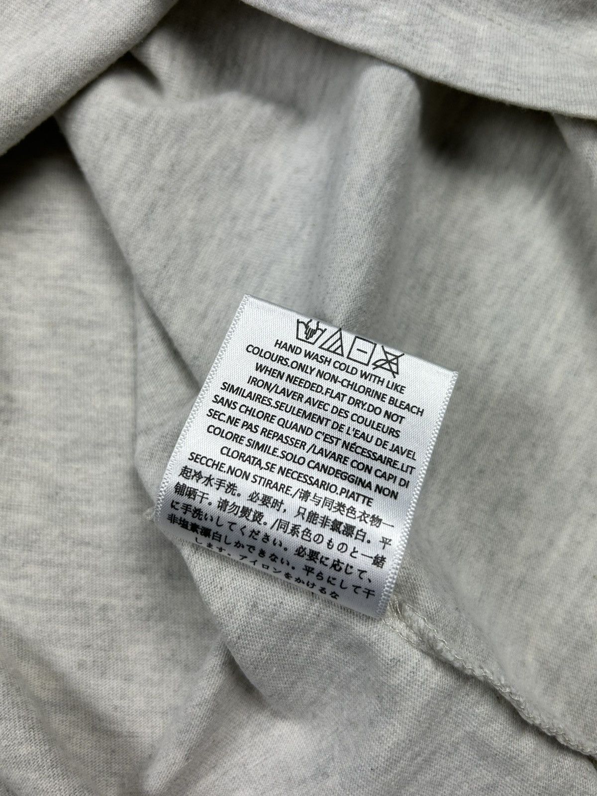 Fear of God × Vintage Y2k Fear Of God Essentials Tee Velor Logo T-shirt Size US M / EU 48-50 / 2 - 13 Thumbnail