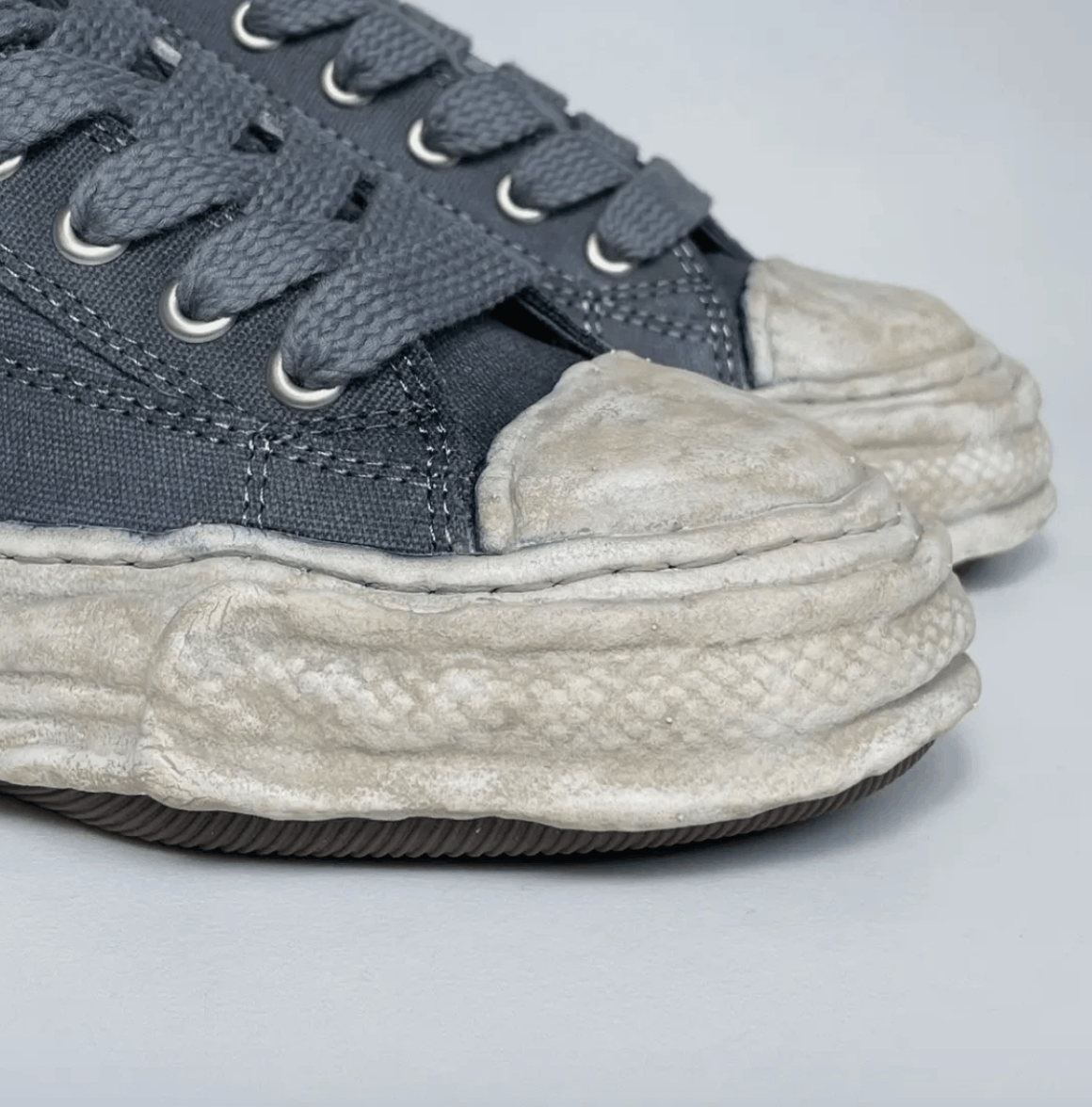 Black Canvas ‘Peterson’ Original Sole Sneakers