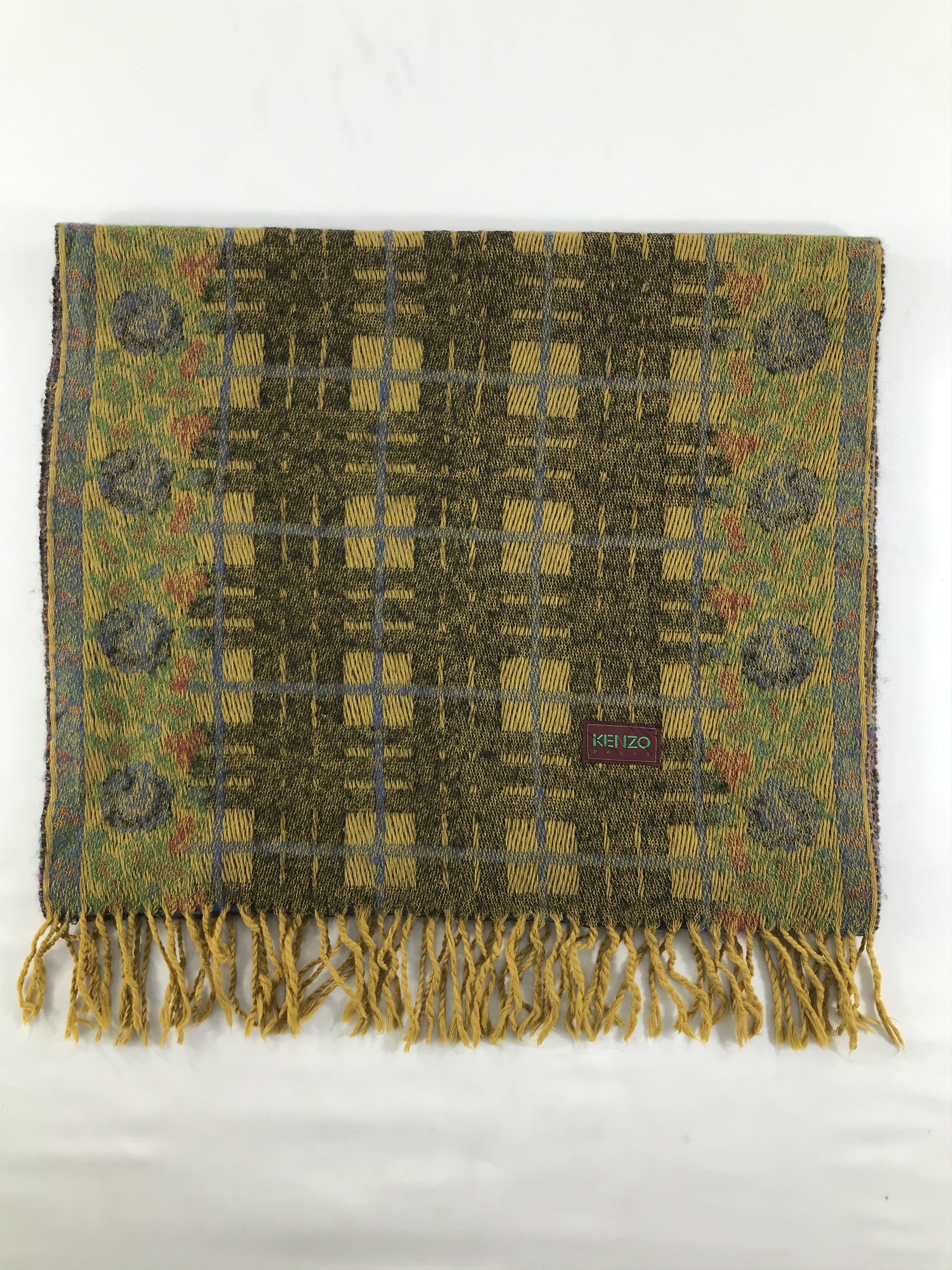Kenzo Vintage Kenzo Scarf/Muffler/Neckwear MF978 Size ONE SIZE - 2 Thumbnail