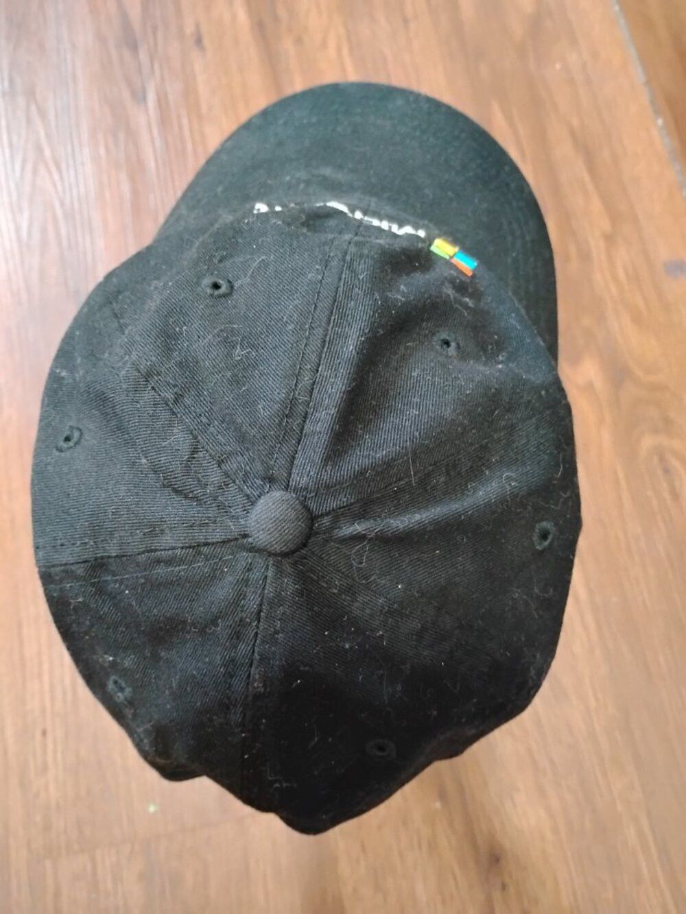 Other Vintage Microsoft Logo Strap Back Hat Cap Size ONE SIZE - 4 Thumbnail