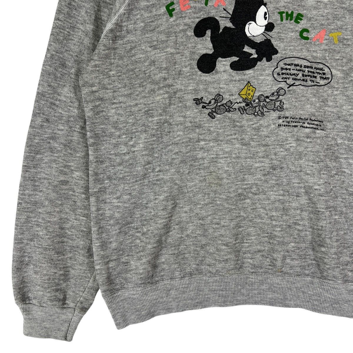 Felix 🔥 80s Felix The Cat X Levis Sweatshirt Made In Usa Size US M / EU 48-50 / 2 - 5 Thumbnail
