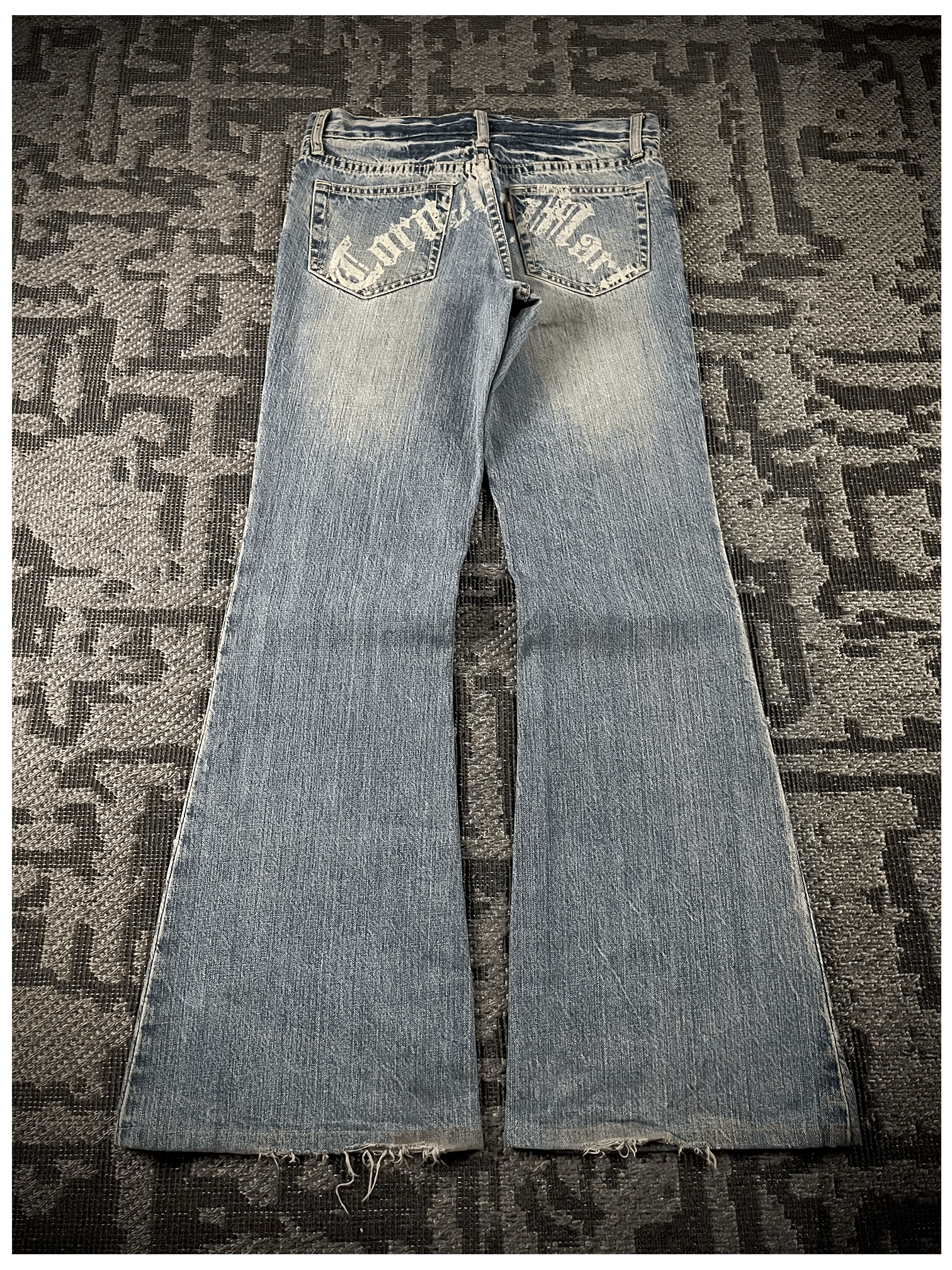 Tornado Mart Tornado Mart Tribal Flared Denim Size US 31 - 7 Thumbnail